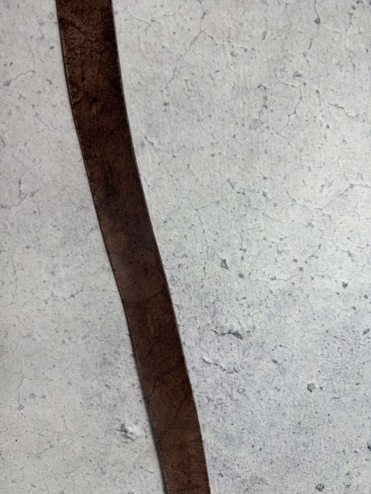 Diesel × Japanese Brand Diesel Leather Belt Hype Rare Y2K Brown Size ONE SIZE - 12 Thumbnail
