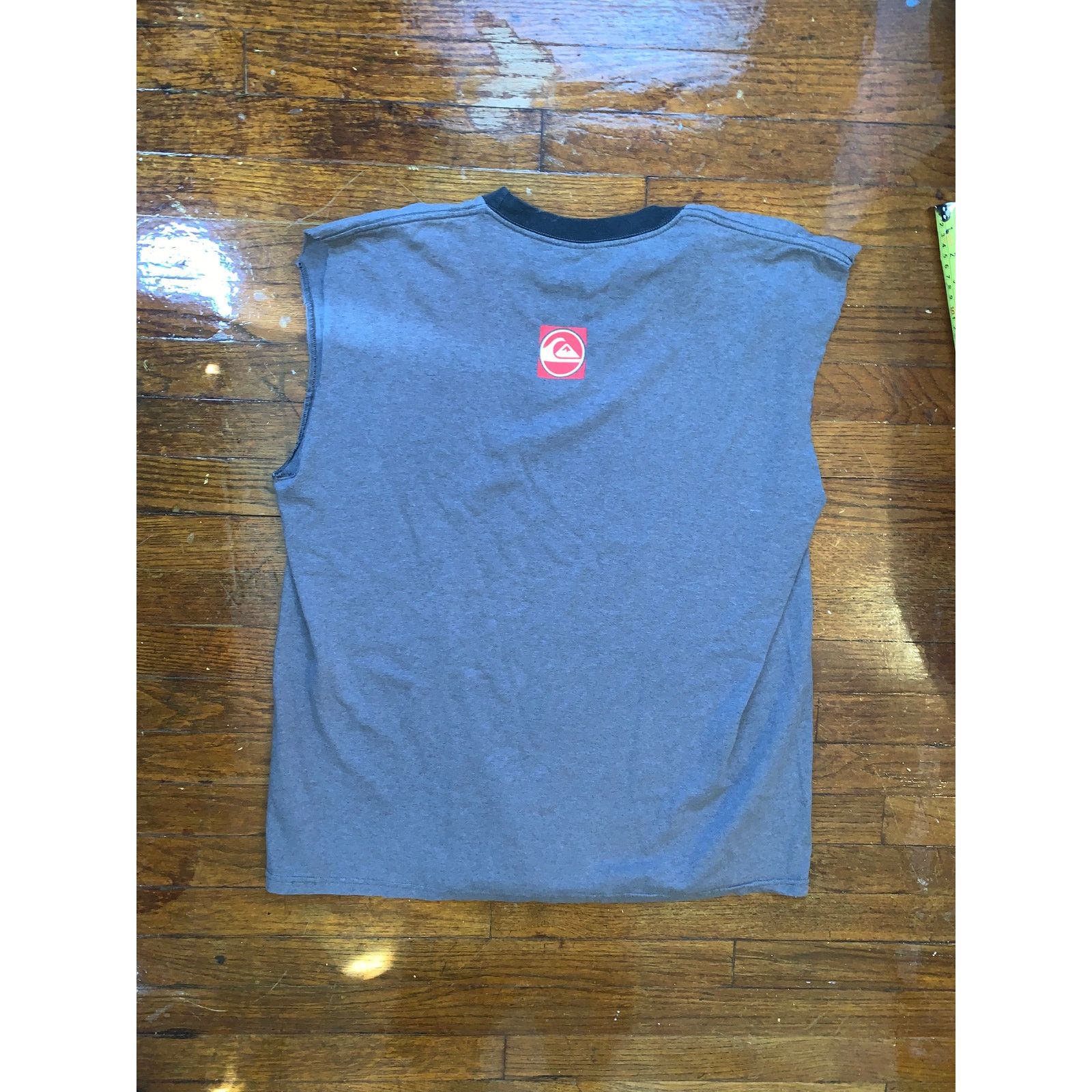 Quiksilver × Vintage Vintage Quiksilver Box Logo Ringer T Shirt XL Y2K Surf Skate Size US XL / EU 56 / 4 - 5 Thumbnail