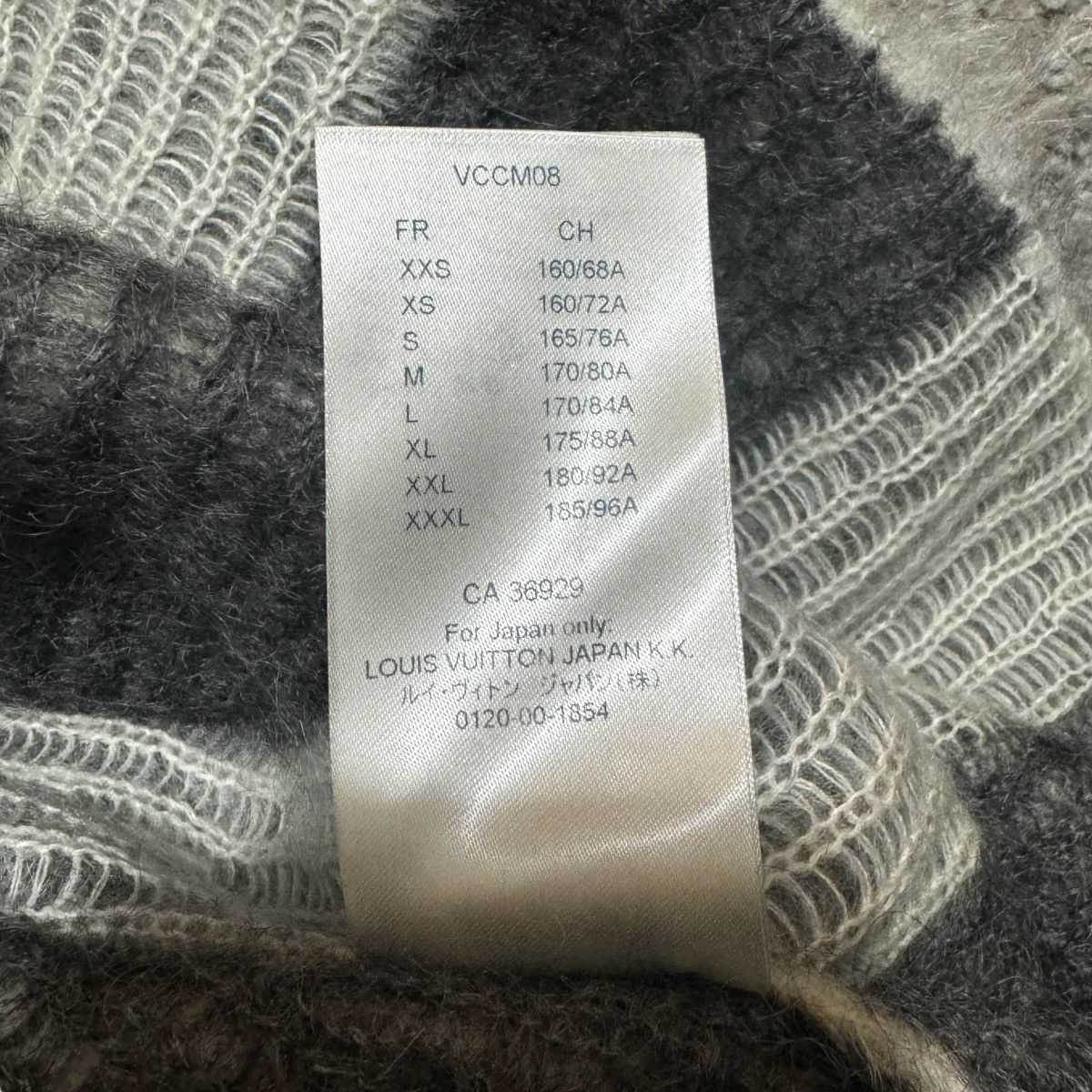 Louis Vuitton LOUIS VUITTON 2019AW × Virgil Abloh USA FLAG MOHAIR SWEATER Size US M / EU 48-50 / 2 - 8 Thumbnail