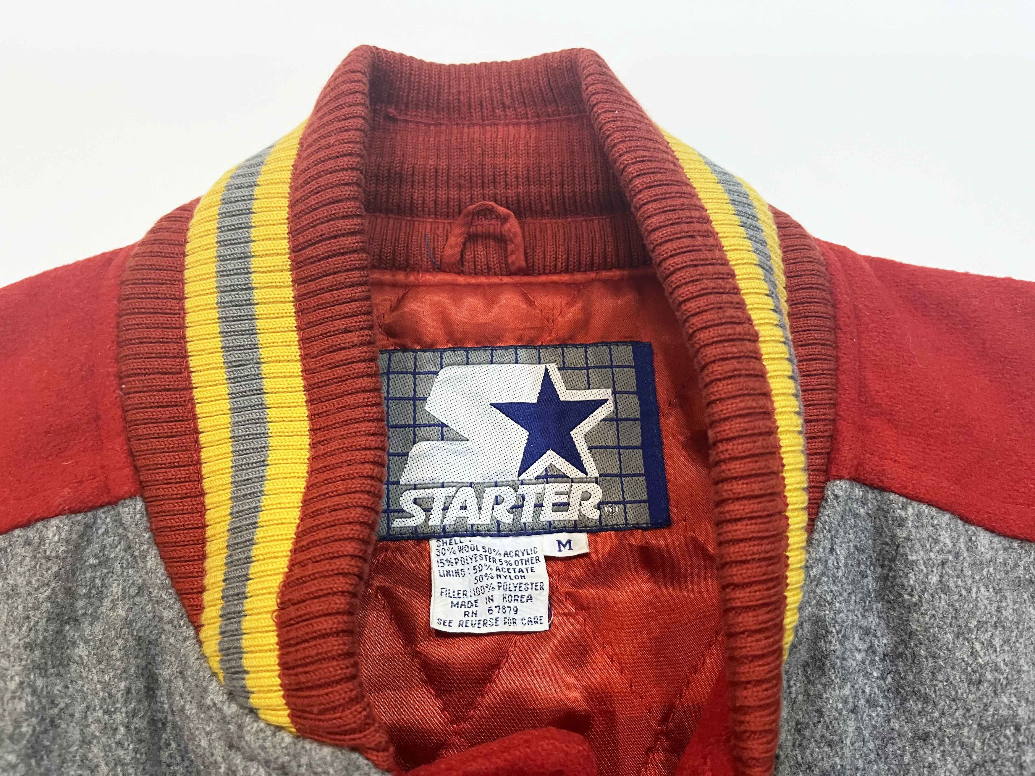 Starter Vintage Starter NBA Atlanta Hawks Varsity Bomber Jacket Size US M / EU 48-50 / 2 - 4 Thumbnail