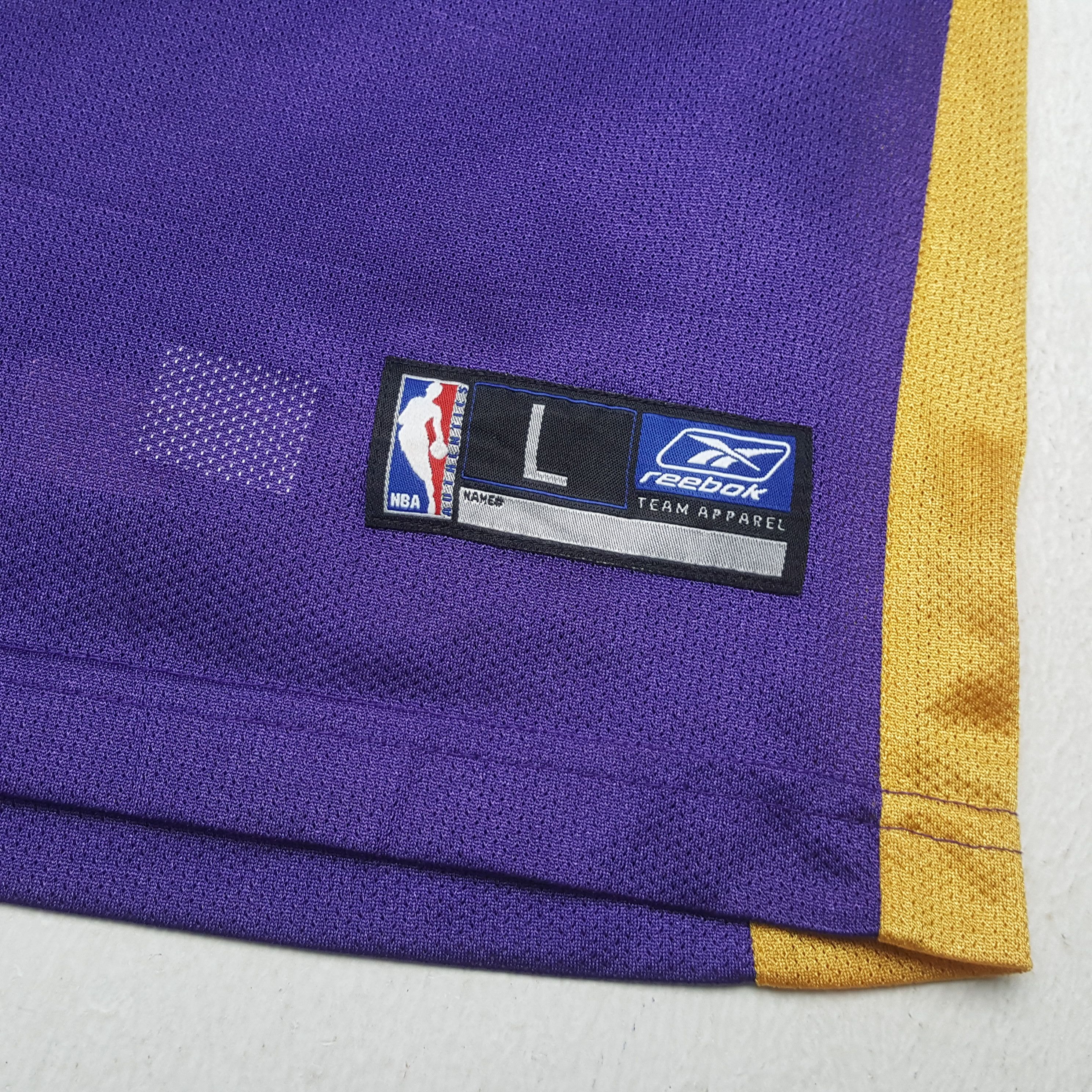 NBA Reebok Lakers Los Angeles Basketball Team Jersey RR6 Size US M / EU 48-50 / 2 - 8 Thumbnail