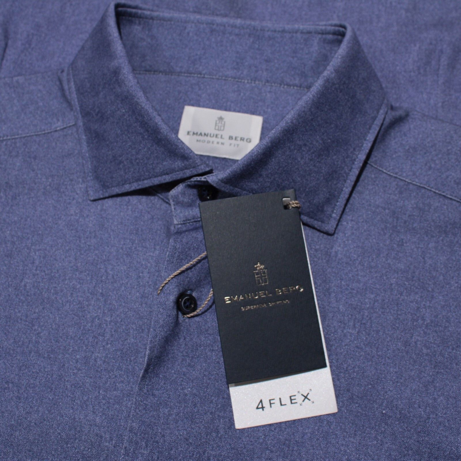 Other Emanuel Berg New with tags Shirt Size L US In Blue Size US L / EU 52-54 / 3 - 1 Thumbnail