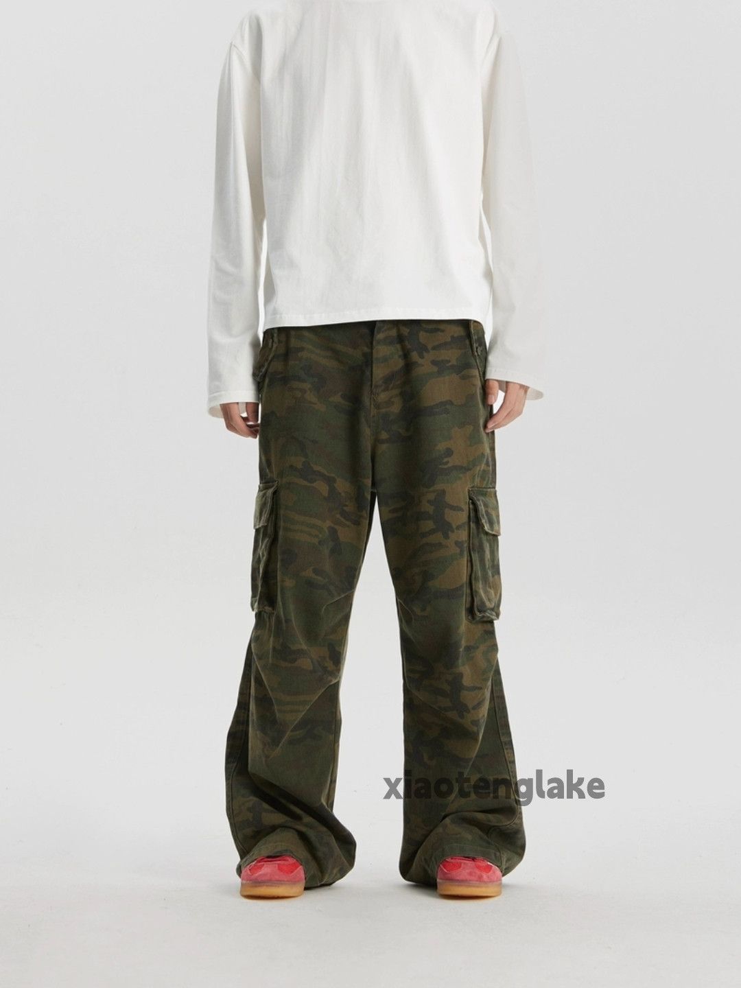 Designer × Vintage utility military loose outdoor skate hiphop cargo pants Size US 32 / EU 48 - 2 Thumbnail
