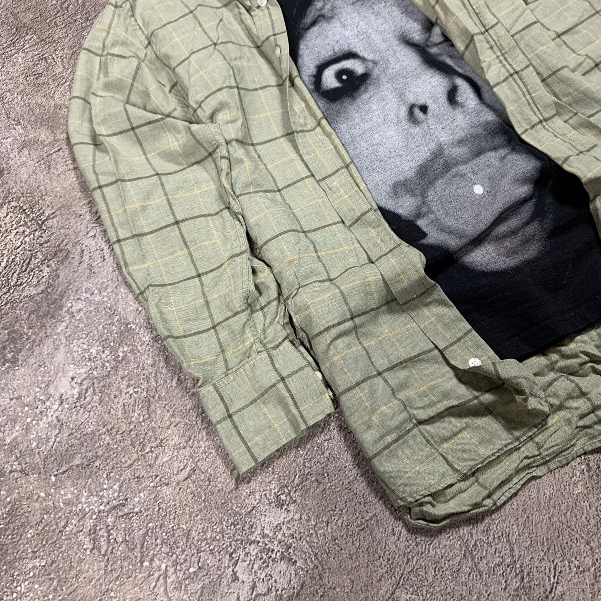 Vintage Vintage 90s Graphic Shirt Surreal Portrait Streetwear XL Size US XL / EU 56 / 4 - 2 Thumbnail