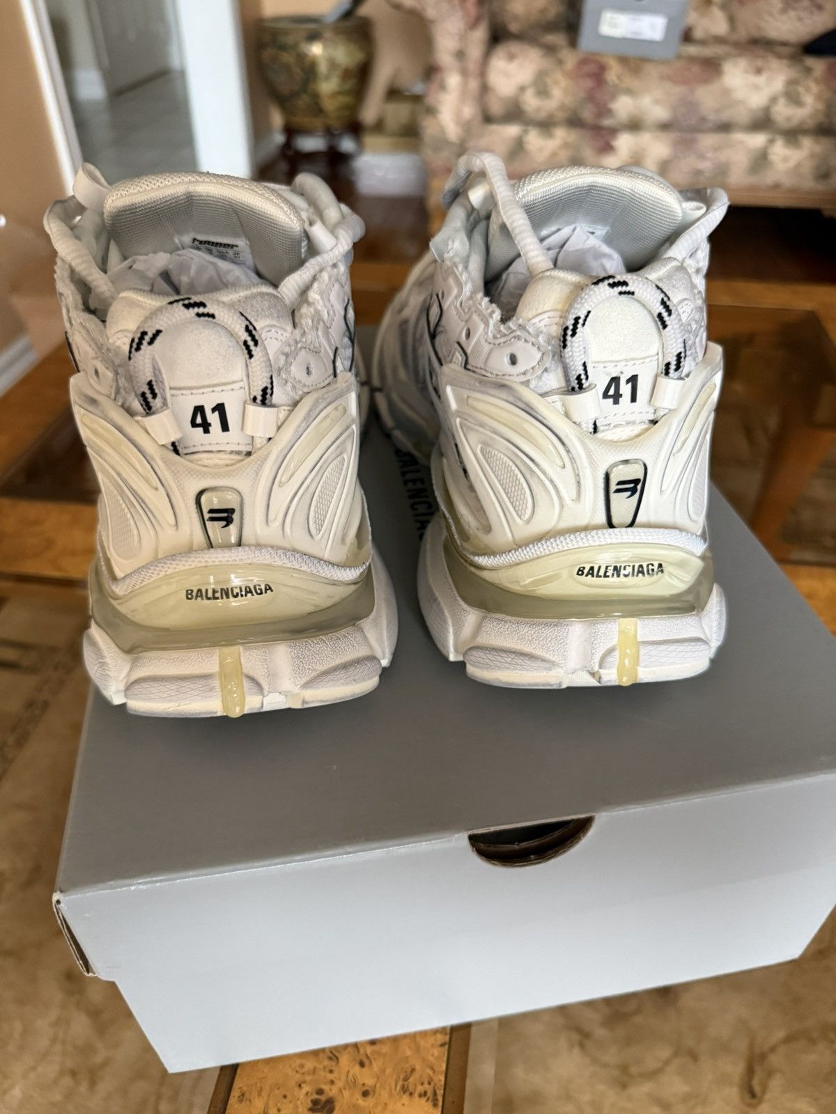 Balenciaga Balenciaga Runner White Size US 8 / EU 41 - 7 Thumbnail