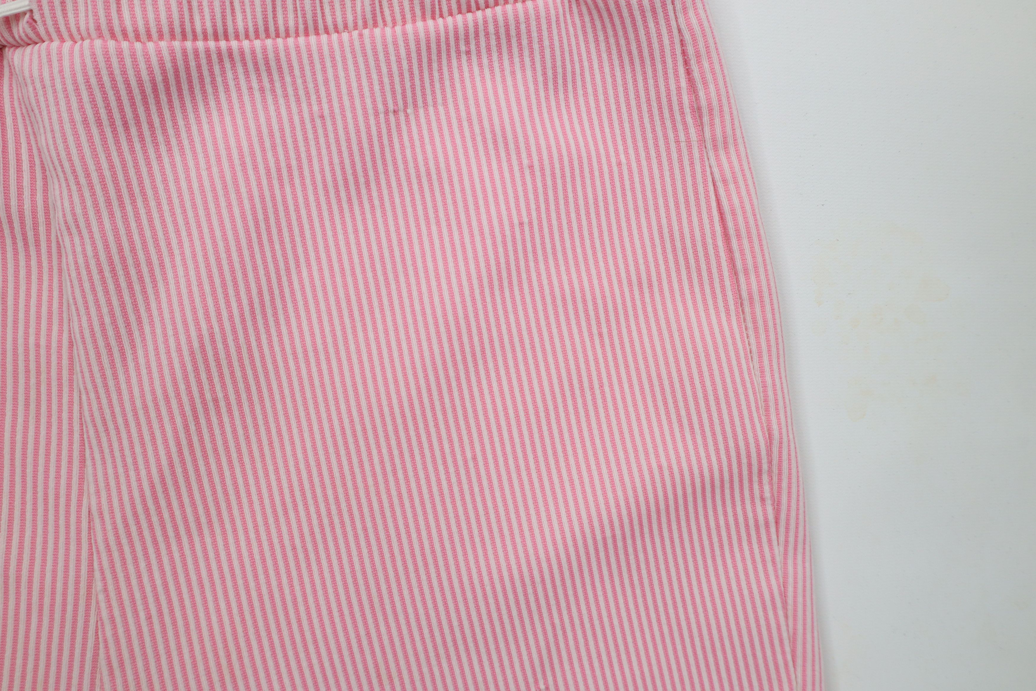 Vintage Vintage 50s 60s Streetwear Knit Above Knee Shorts Pink USA Size 32" / US 10 / IT 46 - 5 Thumbnail