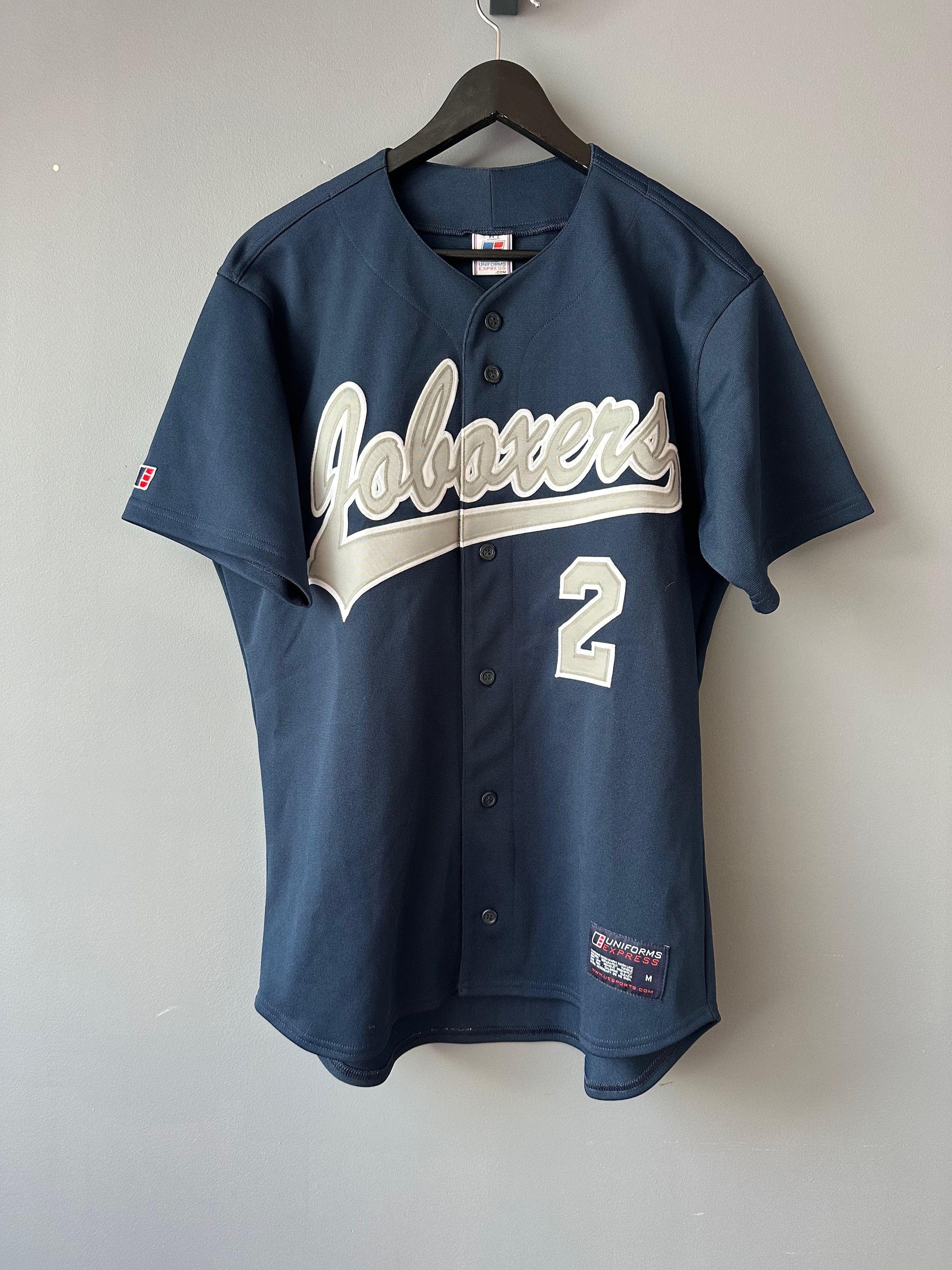 Vintage Uniforms Express Goboxers baseball jersey navy Size US M / EU 48-50 / 2 - 1 Thumbnail