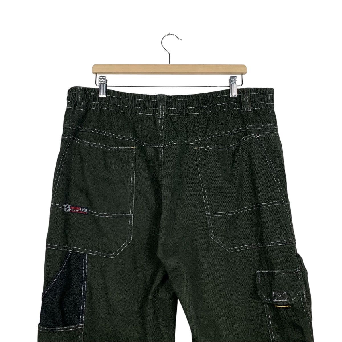Hobo HOBO DNM Dark Green Cargo Pants W36 #1923-C84 Size US 36 / EU 52 - 8 Thumbnail