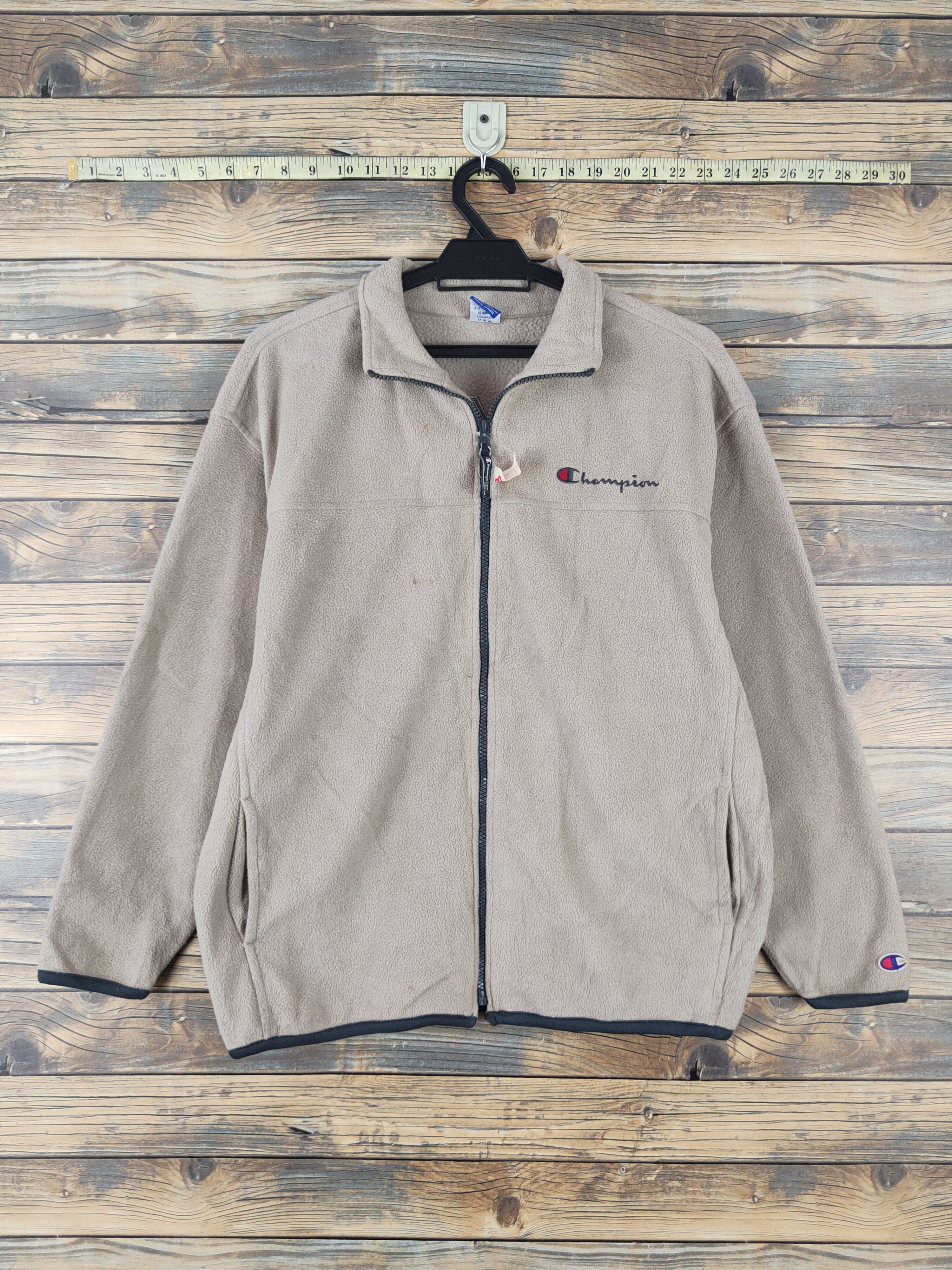 Champion × Vintage DL Champion Light Brown Wool Sweaters #553 Size US M / EU 48-50 / 2 - 1 Thumbnail
