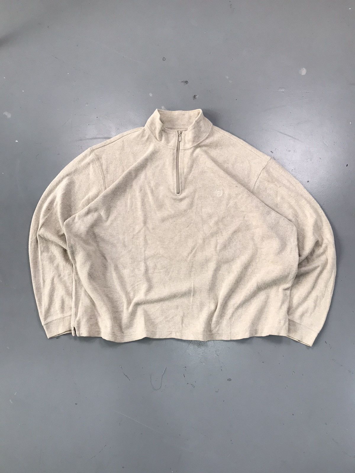 Chaps × Designer × Vintage Vintage chaps baggy fit zipper sweater Size US XXL / EU 58 / 5 - 2 Thumbnail