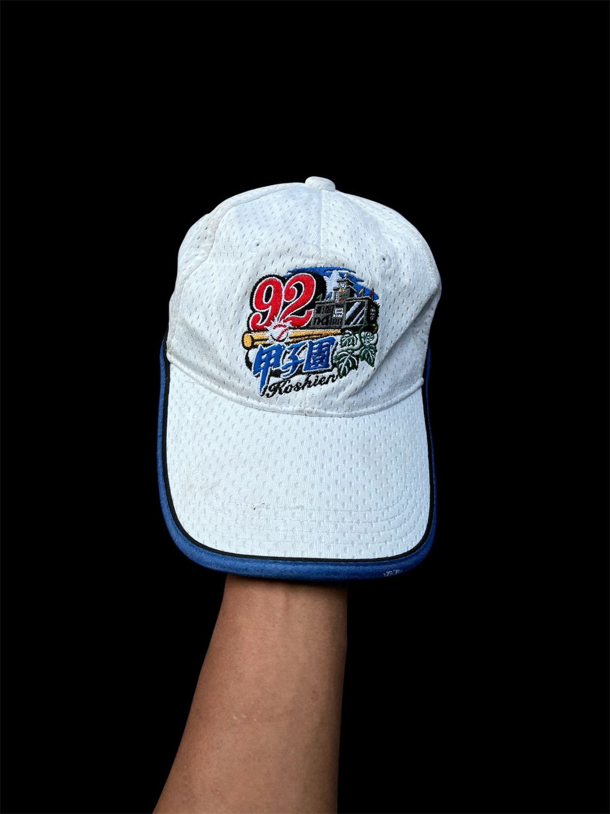 Japanese Brand VINTAGE 2010 92nd Summer Koshien Championship Mesh Cap Hat Size ONE SIZE - 1 Thumbnail