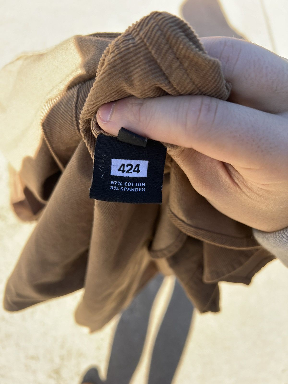 424 Corduroy Over-shirt Size US XL / EU 56 / 4 - 6 Thumbnail