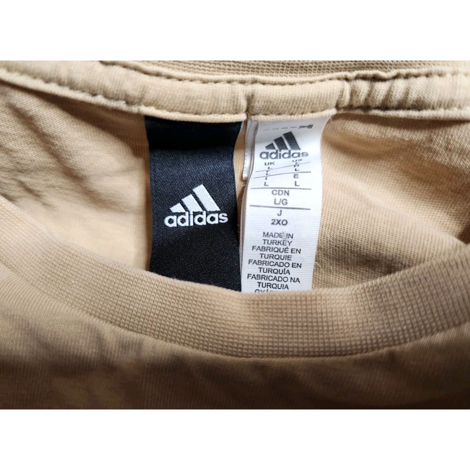 Adidas adidas Star Wars Stormtrooper T-Shirt Beige Adult Large Short Sleeve Activewear Mens Size US L / EU 52-54 / 3 - 6 Thumbnail