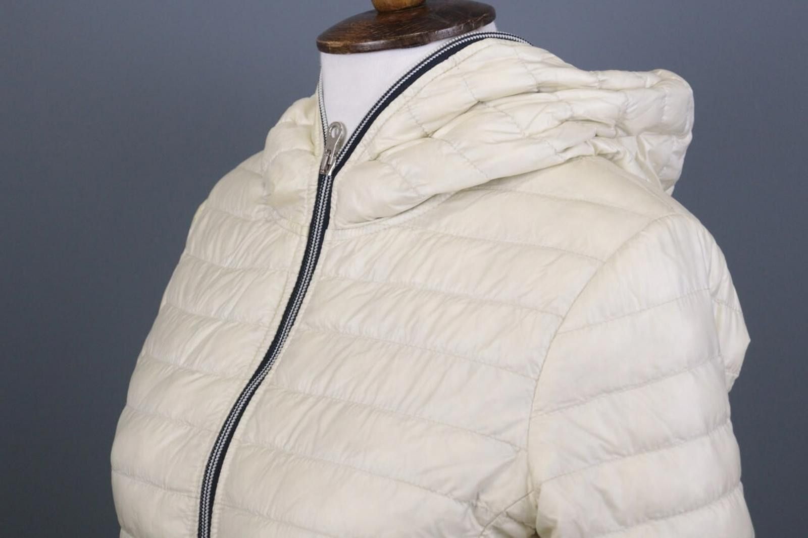 Duvetica Duvetica Beige Quilted Hooded Down Jacket Size 42 Size M / US 6-8 / IT 42-44 - 9 Thumbnail