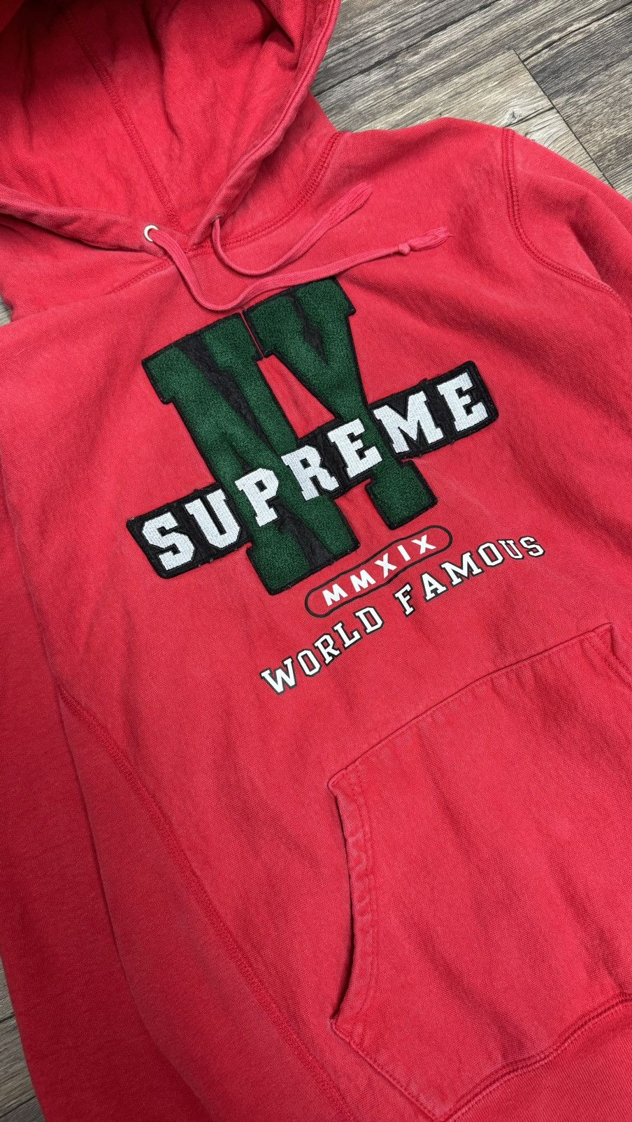 Supreme Supreme NY Patchwork Hoodie Size US M / EU 48-50 / 2 - 2 Thumbnail