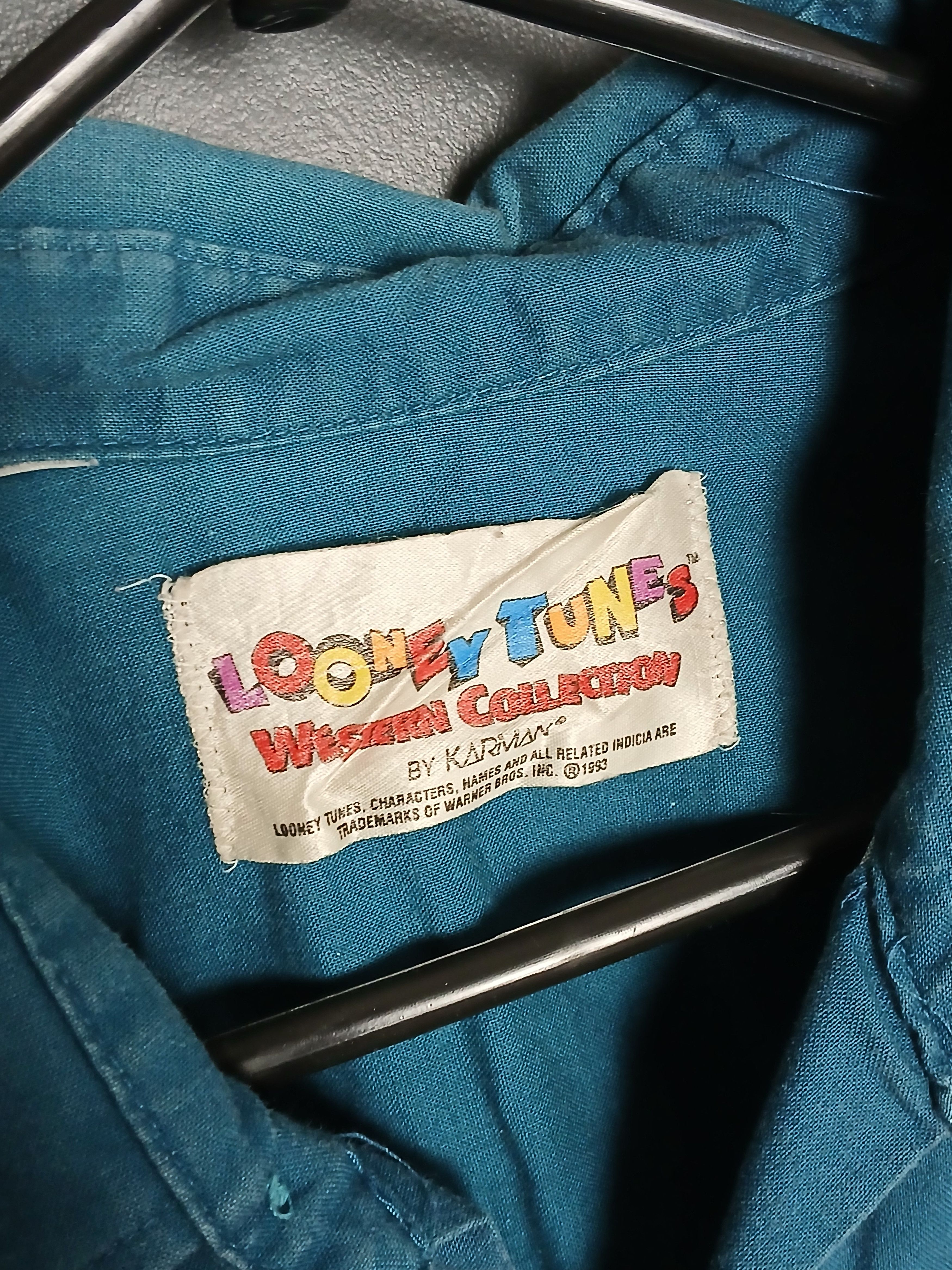 Cartoon Network × Vintage × Warner Bros Vintage 1993 Looney Tunes Shirt Size US L / EU 52-54 / 3 - 13 Thumbnail