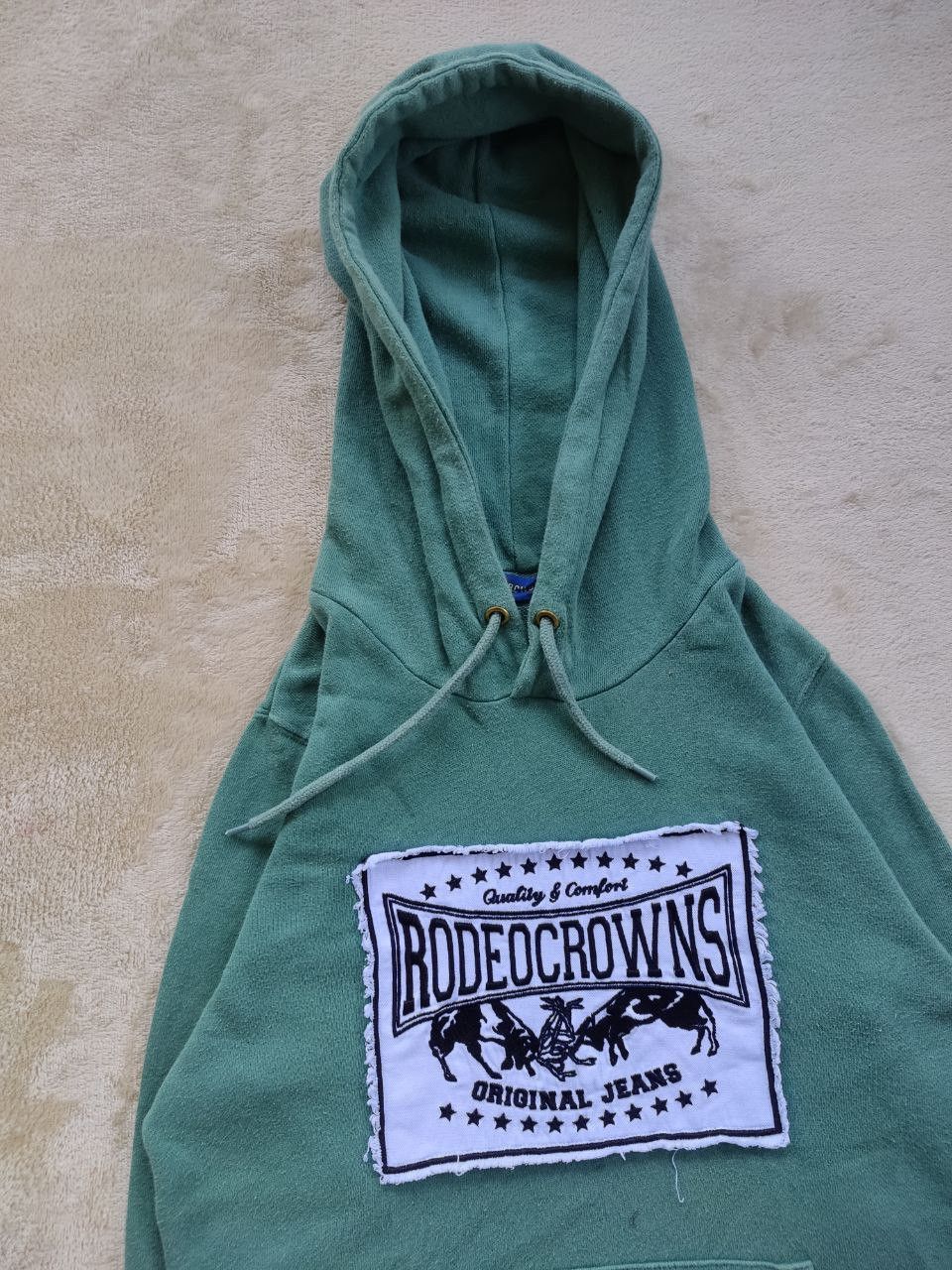 Japanese Brand RODEO CROWN Big Patches Embroidered Pullover Hoodie Size US S / EU 44-46 / 1 - 3 Thumbnail