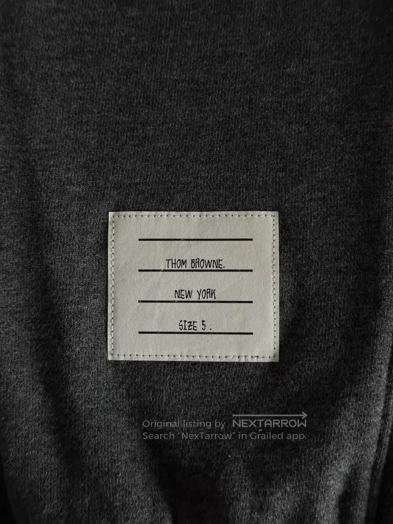 Thom Browne Thom Browne size 5 Dark gray knitted sweatpants Size US 30 / EU 46 - 5 Thumbnail