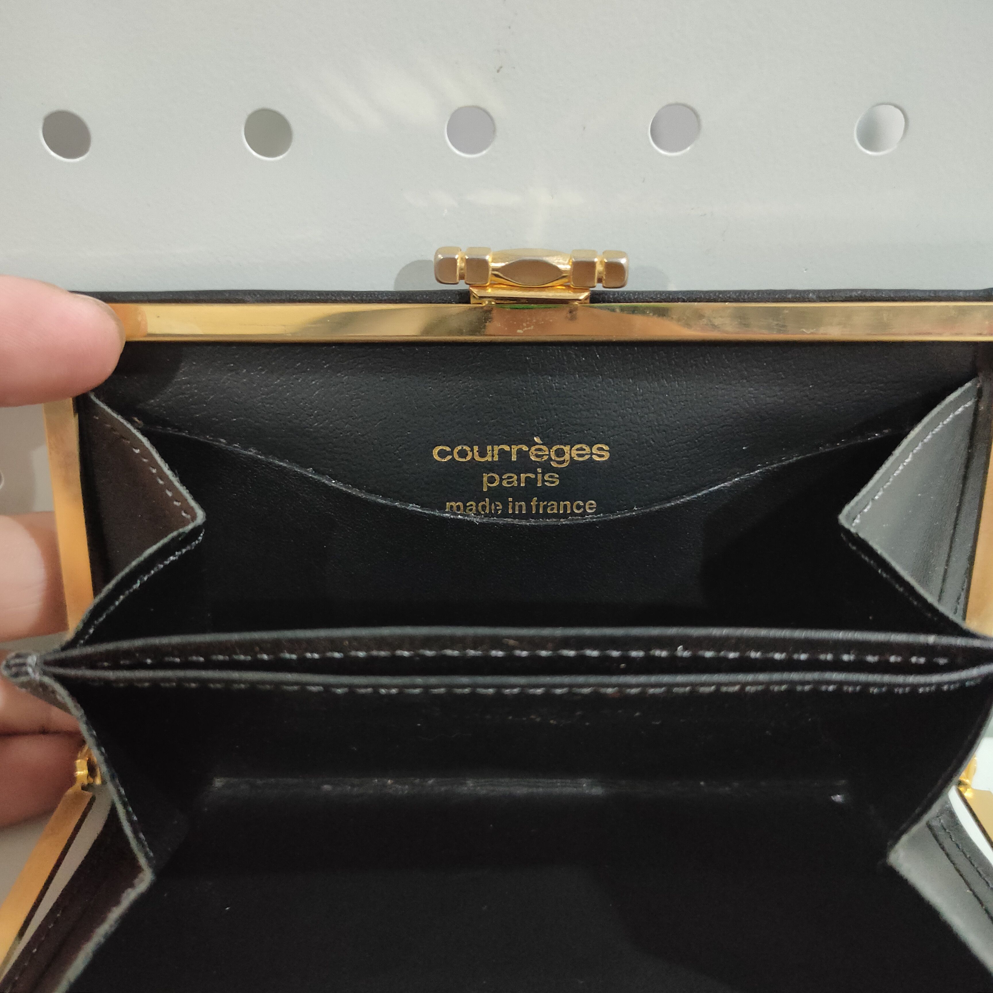 Courreges 🔥Vintage Courreges frame card holder wallet Size ONE SIZE - 3 Thumbnail