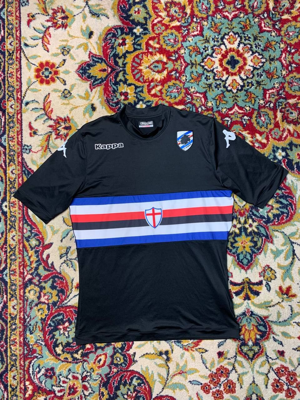 Kappa 2013-14 Sampdoria Third Shirt Kappa Soccer Jersey Size US XL / EU 56 / 4 - 1 Thumbnail