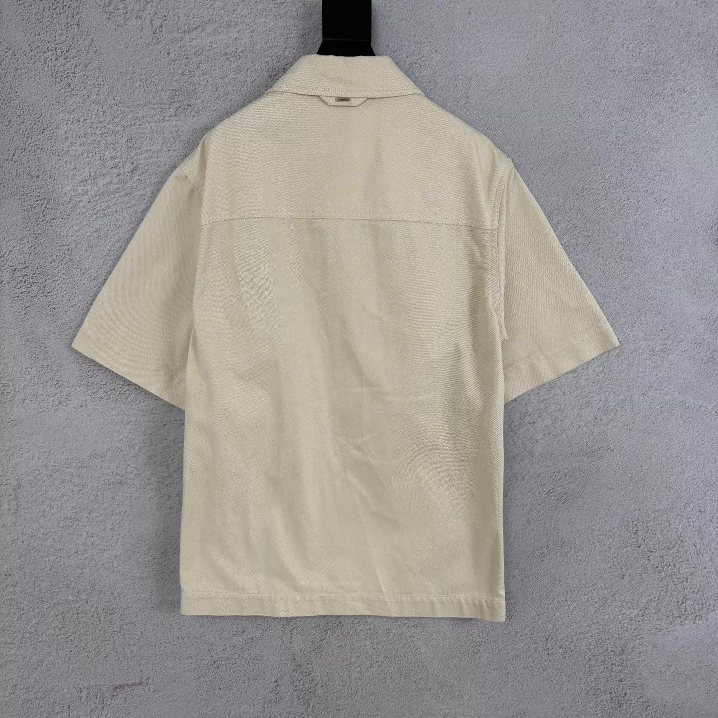 Louis Vuitton LV Workwear Emboss Half-Print Short-Sleeve Cream S Size US S / EU 44-46 / 1 - 2 Thumbnail