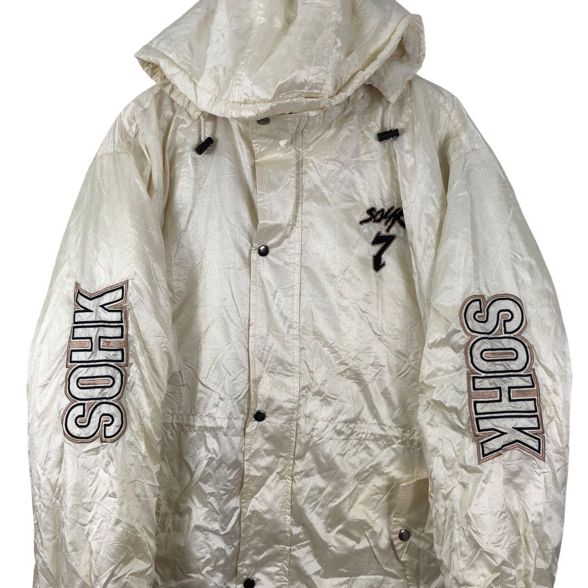 Vintage Vintage Y2K SOHK School Of Hard Streetwear Parka Jacket Size US L / EU 52-54 / 3 - 3 Thumbnail