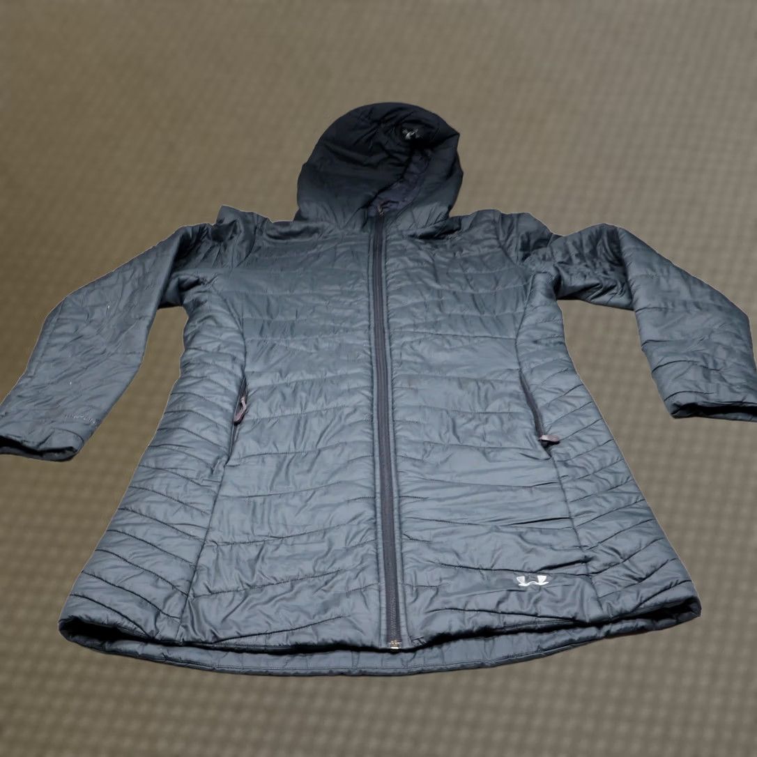 Under Armour Under Armour Storm Jacket Womens Medium Blue ColdGear Reactor Quilted Insulated Jacket Size M / US 6-8 / IT 42-44 - 1 Thumbnail
