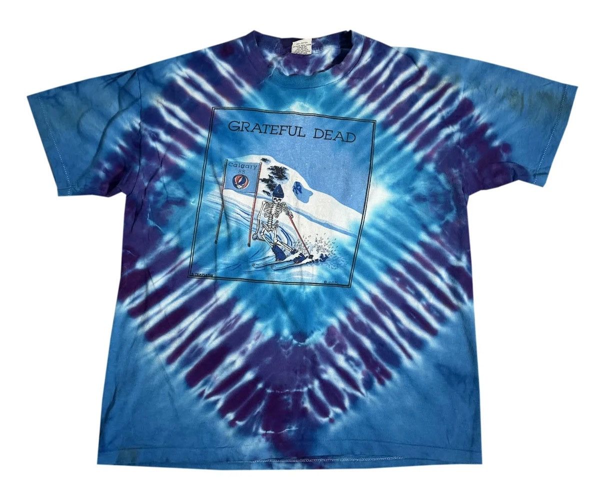 Signal Sport Vintage Grateful Dead '88 Calgary Olympics Ski T Shirt Large Size US L / EU 52-54 / 3 - 1 Thumbnail