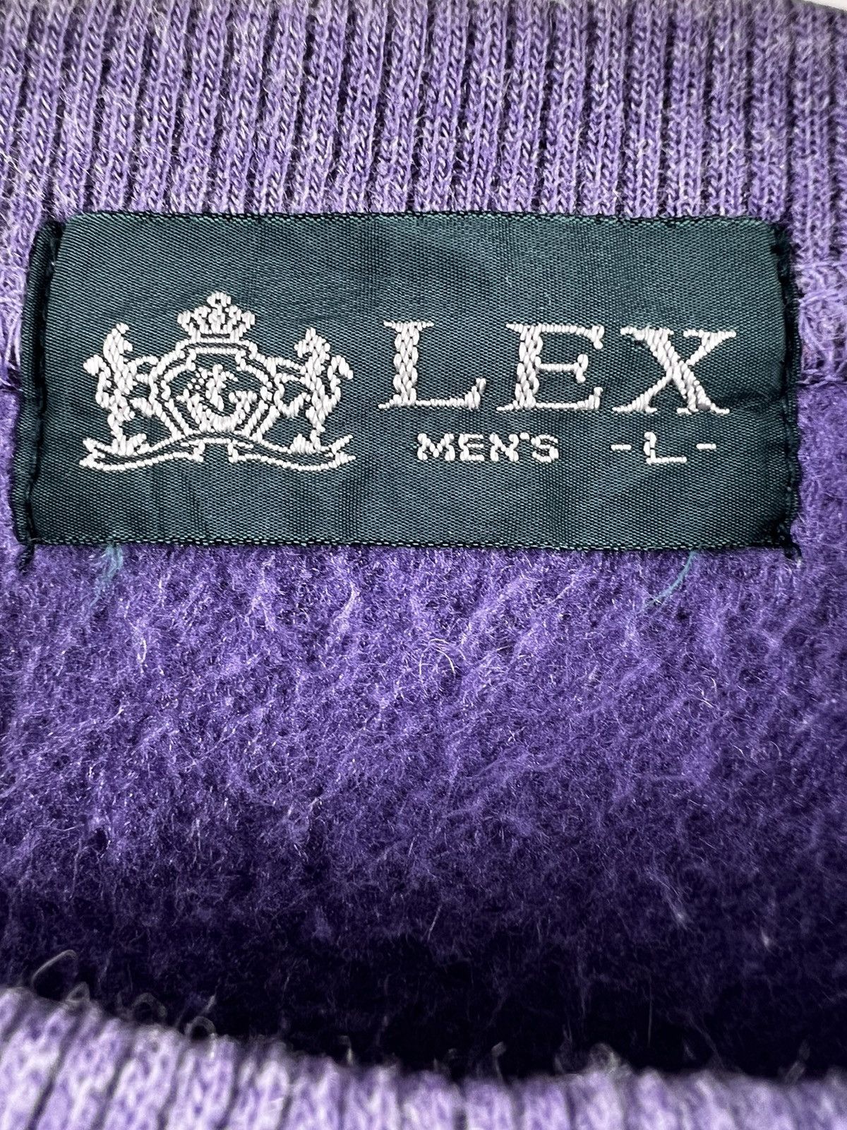 Other UK 🔥 vintage 90s Lex Other Uk Roundneck Embroidery Sweatshirt Size US S / EU 44-46 / 1 - 5 Thumbnail