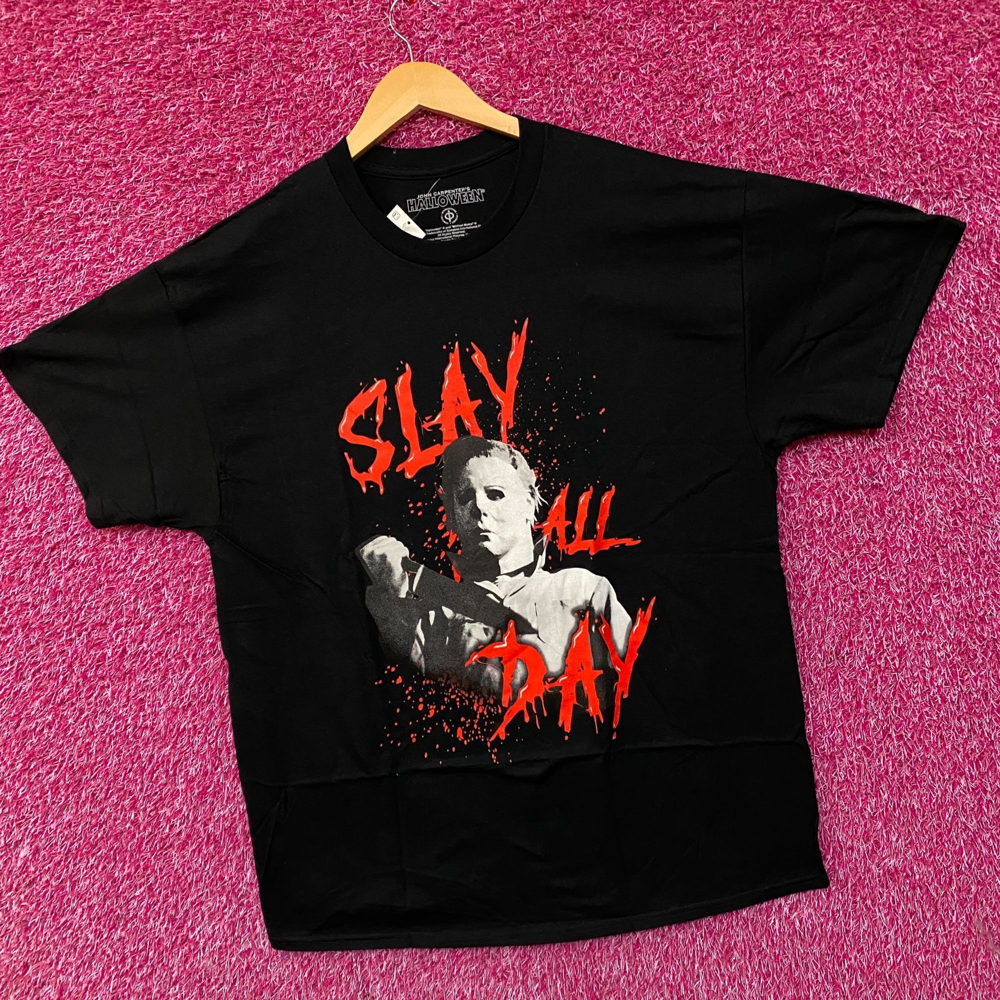 Other Michael Myers Slay All Day Horror Tshirt size XL Size US XL / EU 56 / 4 - 1 Thumbnail