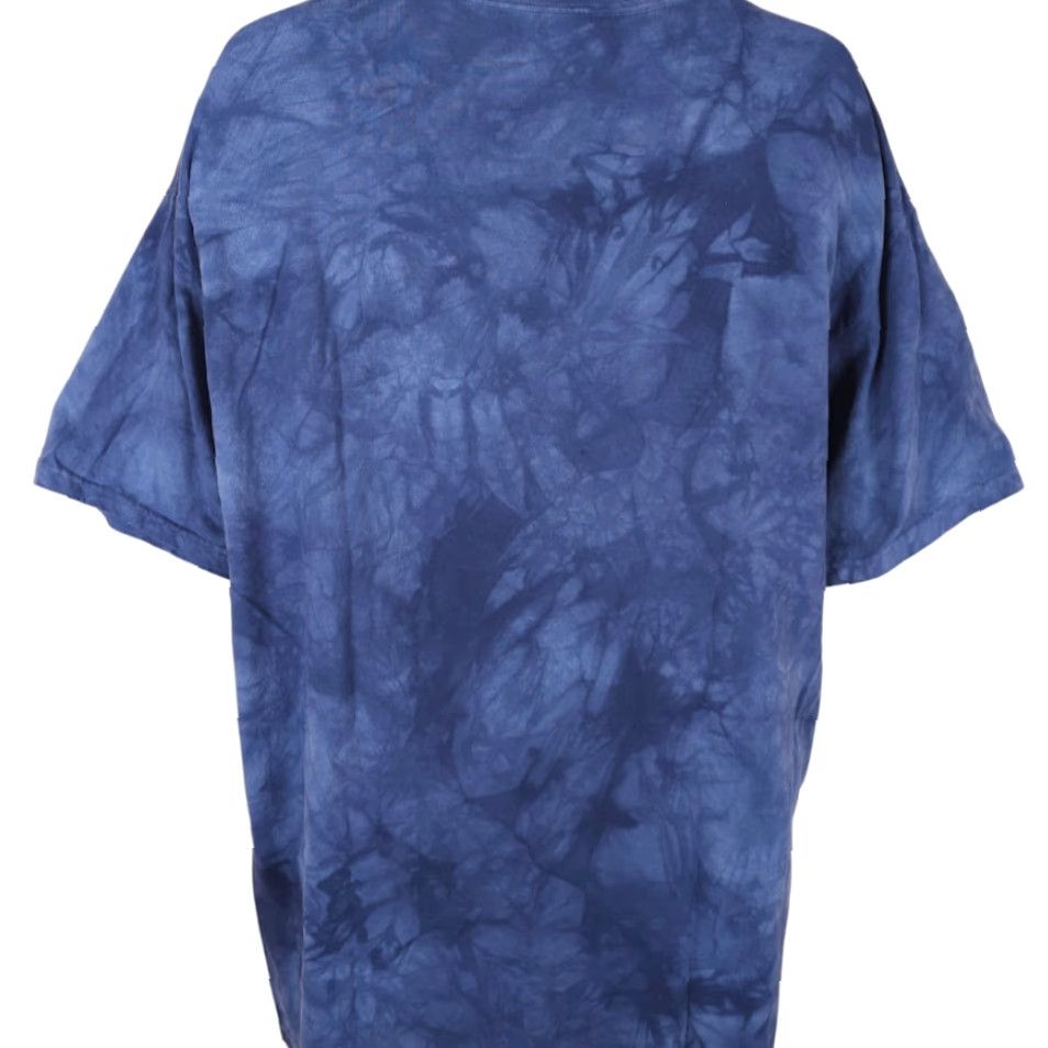 The Mountain VINTAGE Dalai Lama Camping T Shirt Mens Size 2XL Blue Mosquito Tie Dye The Mountain Size US XXL / EU 58 / 5 - 6 Thumbnail