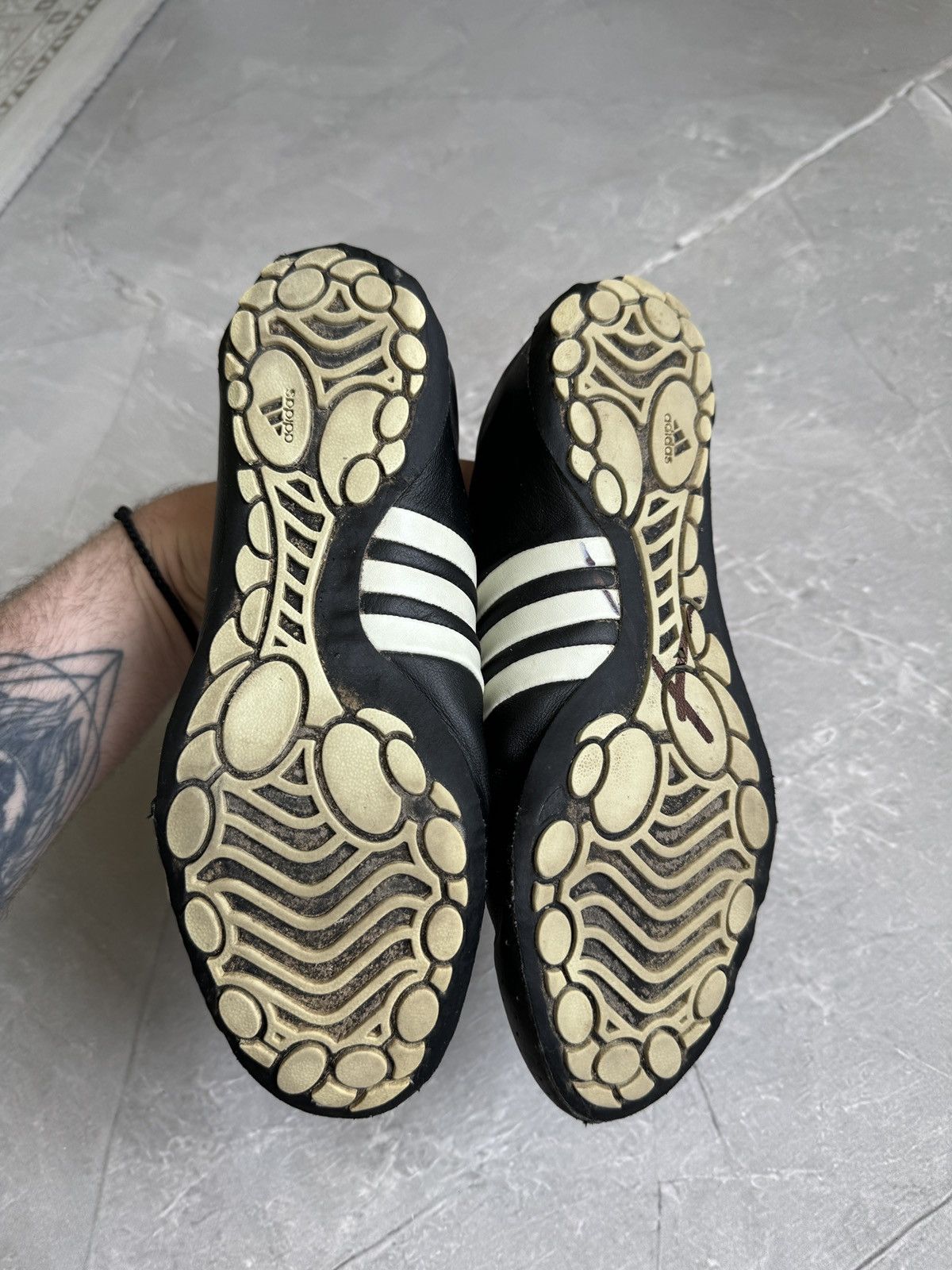 Adidas Vintage 00s Adidas Yoga Vario Leather Slip On Sneakers Y-3 Size US 7.5 / IT 37.5 - 6 Thumbnail