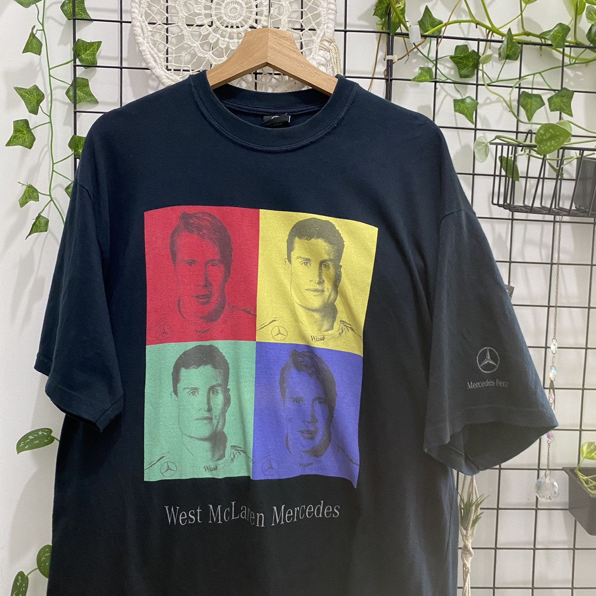 Mercedes-Benz Vintage West McLaren Mercedes-Benz Oversized ERD GRUNGE TEE Size US L / EU 52-54 / 3 - 2 Thumbnail