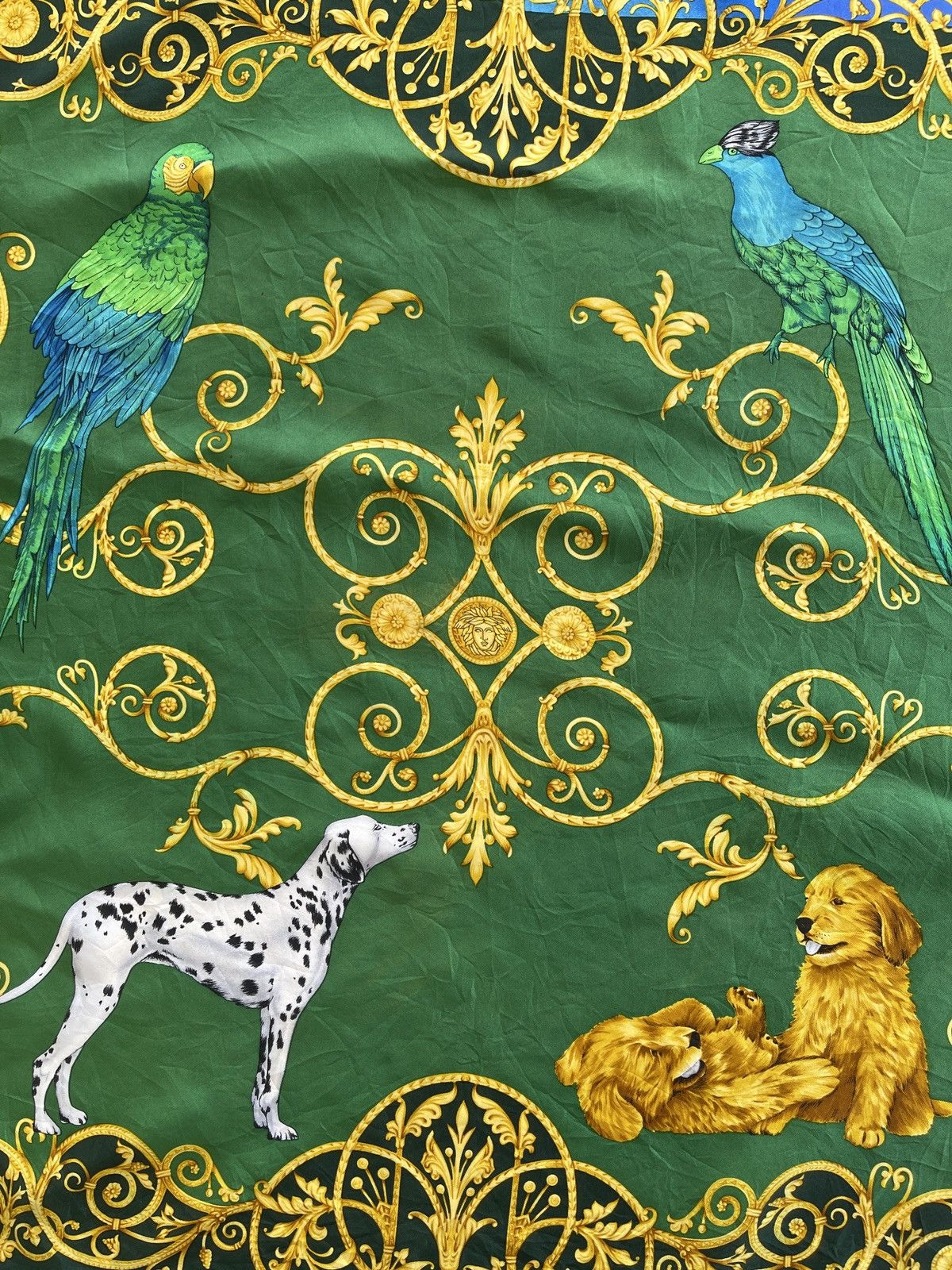 Versace Vintage Atelier Versace Luxury Silk Scarf Size ONE SIZE - 7 Thumbnail