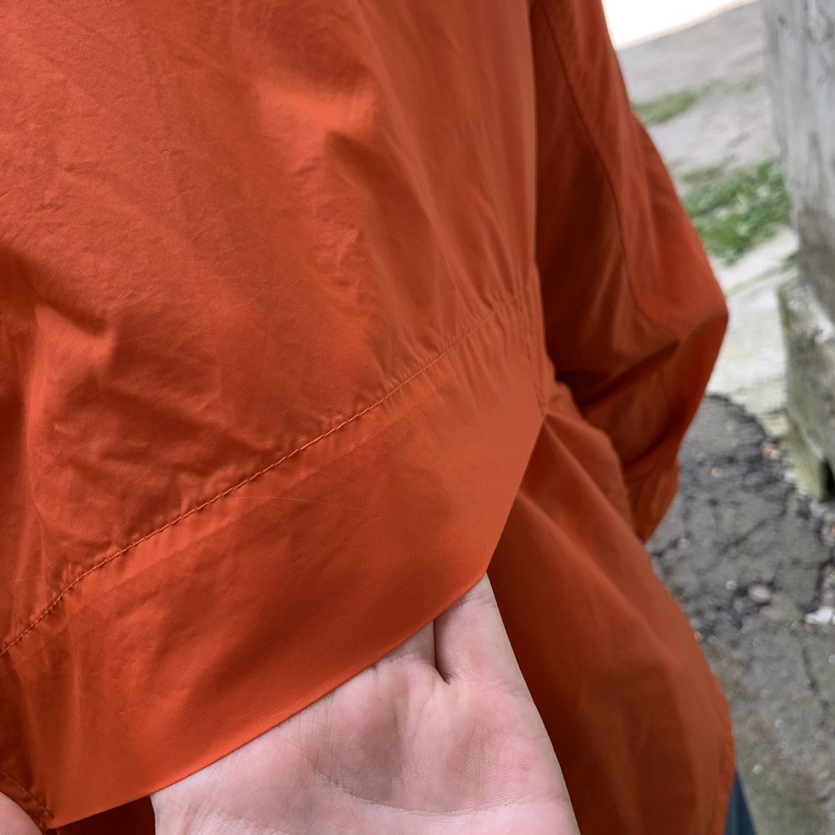 Other 🍊 Orange Vintage Y2K Nike Small Swoosh Zip jacket Size US M / EU 48-50 / 2 - 19 Thumbnail