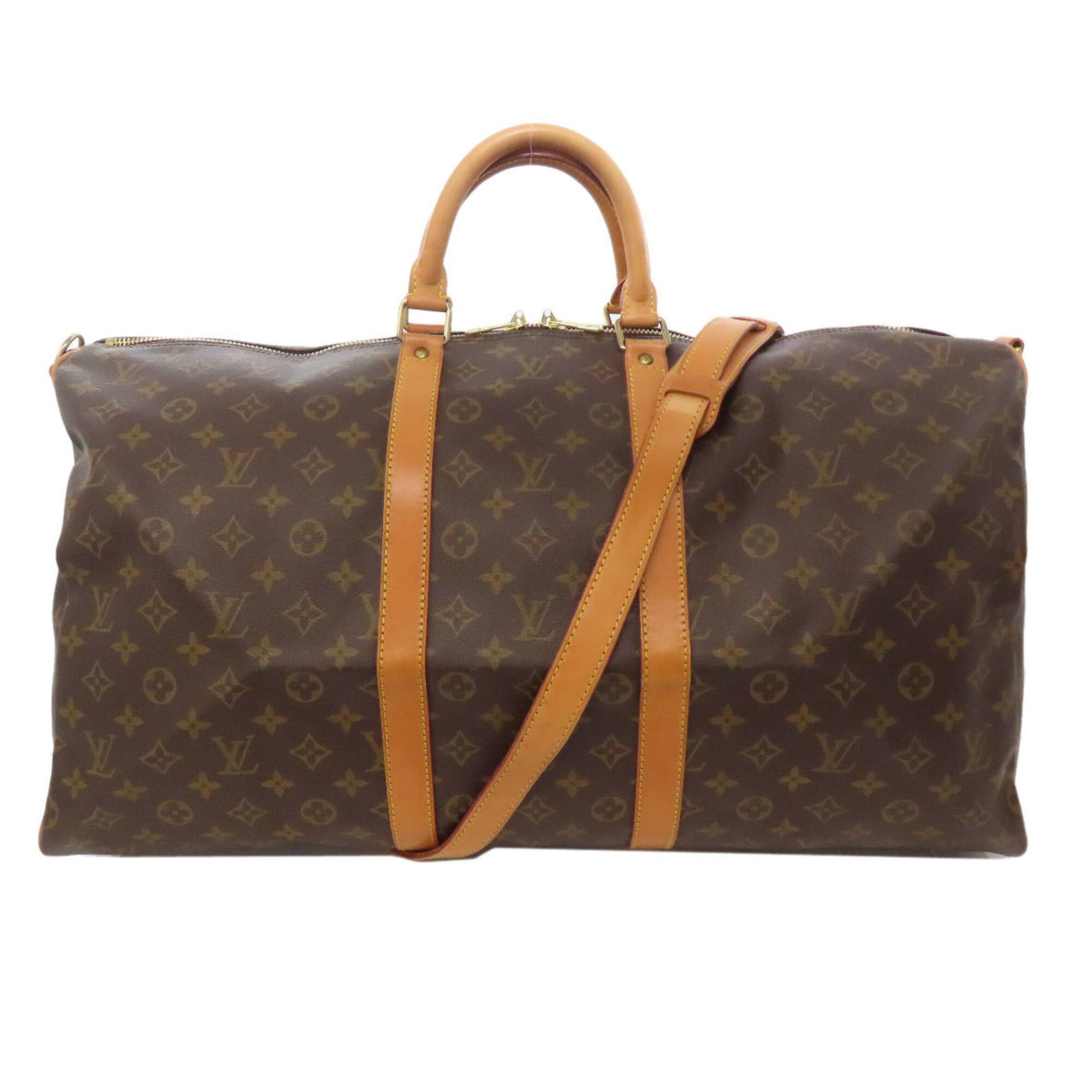 Louis Vuitton Louis Vuitton M41414 Keepall Bandouliere 55 Boston Bag Monogram Canvas Women's LOUIS VUITTON Size ONE SIZE - 1 Thumbnail