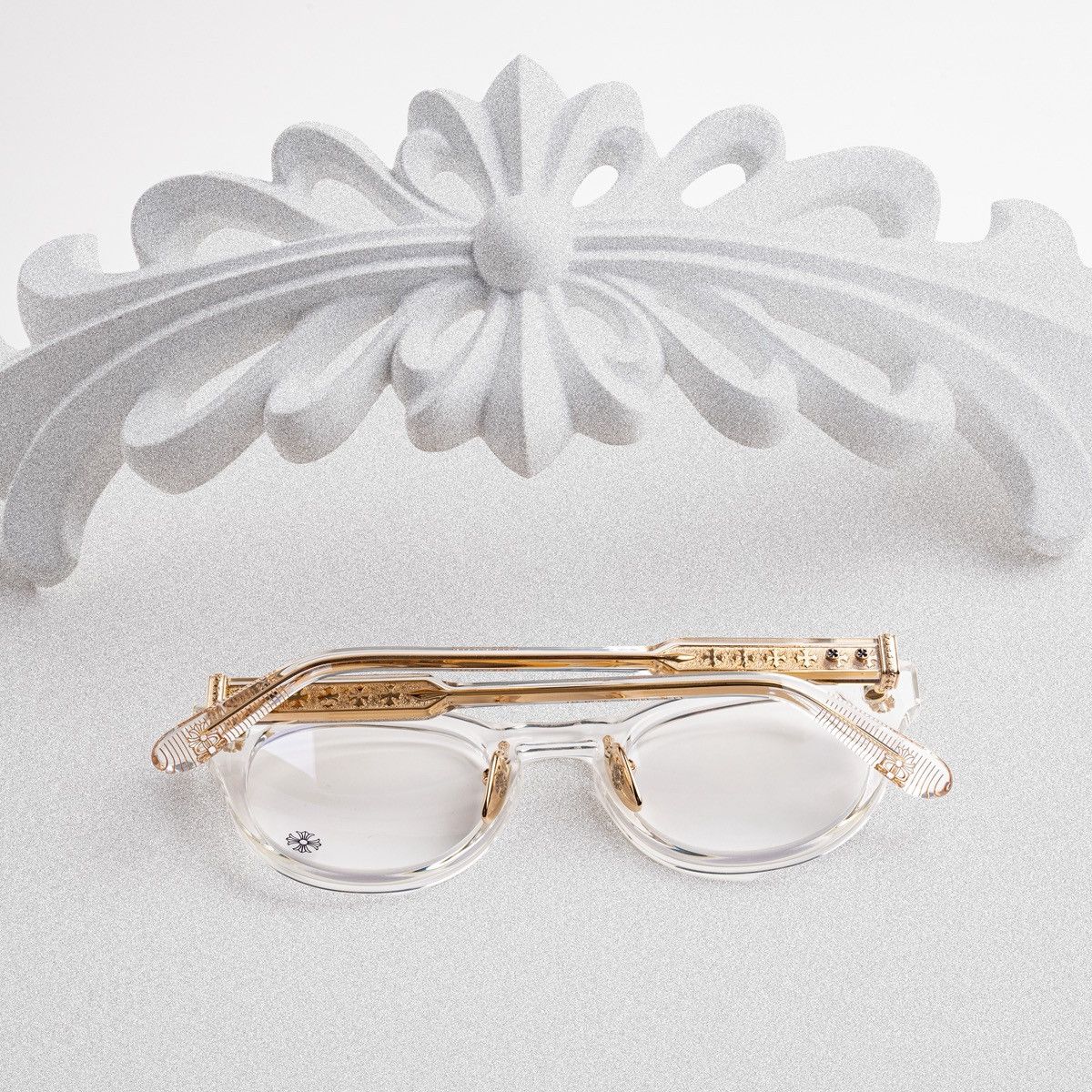 Chrome Hearts CHROME HEARTS DINGALONGLINGLONG CRYSTAL GLASSES Size ONE SIZE - 7 Thumbnail