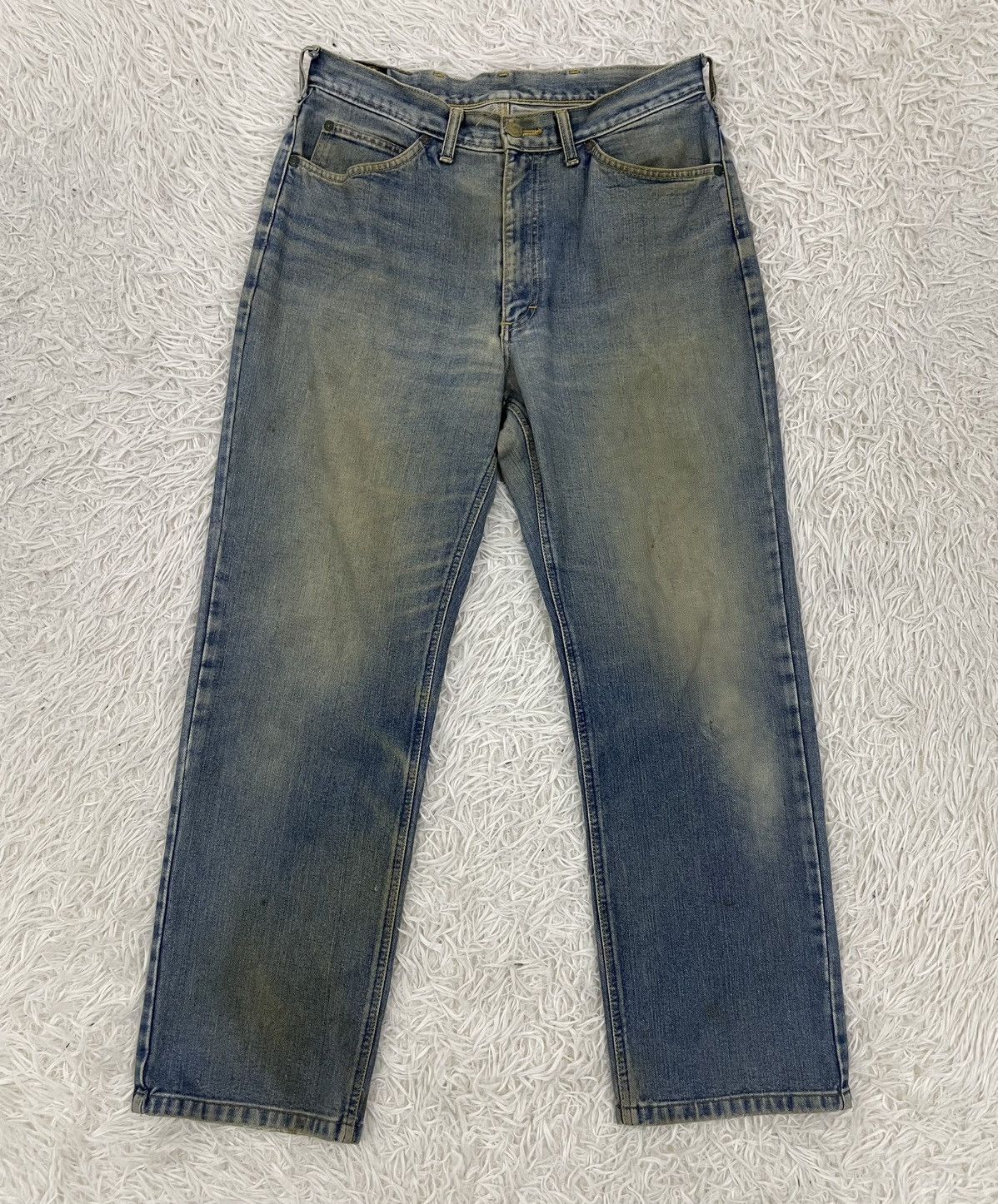 Lee Lee Riders Edwin Jeans Pant Rivet Button Scovill Size US 32 / EU 48 - 1 Thumbnail