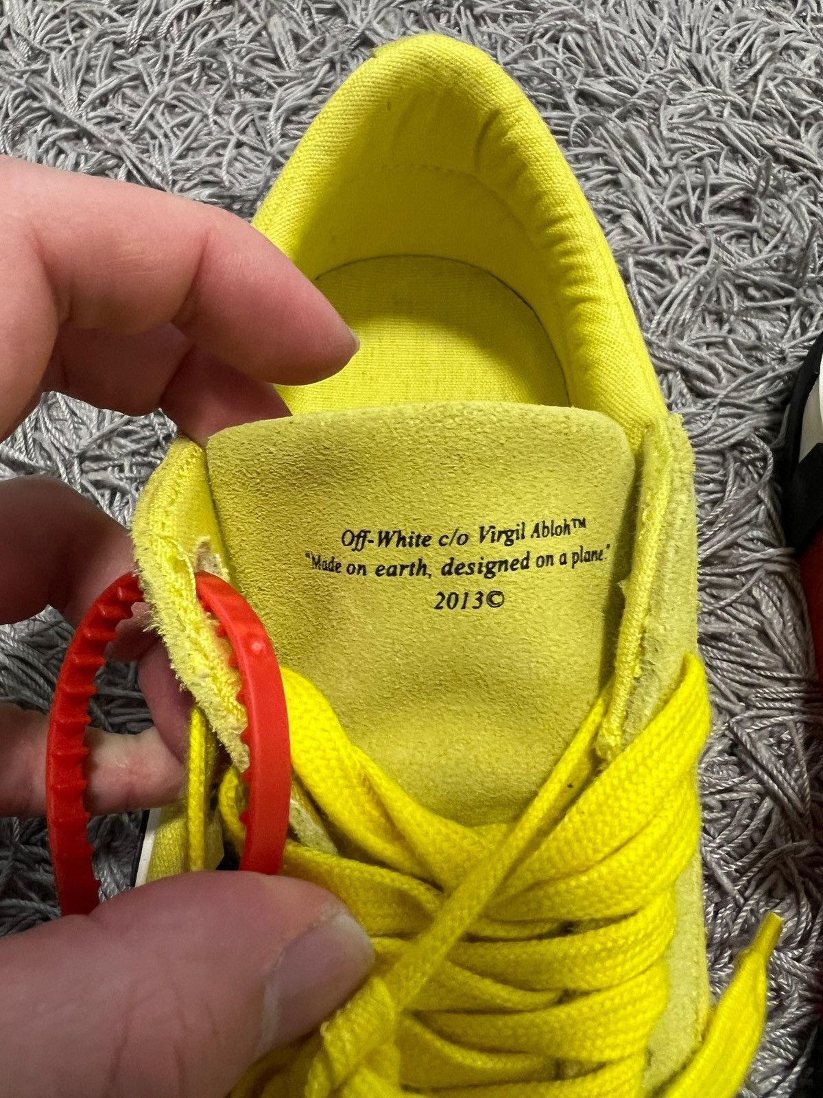 Off-White Off White Vulc Low Yellow Size US 7.5 / EU 40-41 - 9 Thumbnail