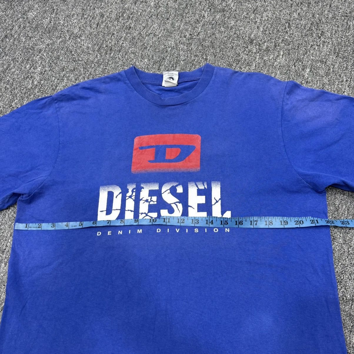 Diesel × Vintage Diesel Big Logo Tshirt L Size Size US L / EU 52-54 / 3 - 7 Thumbnail