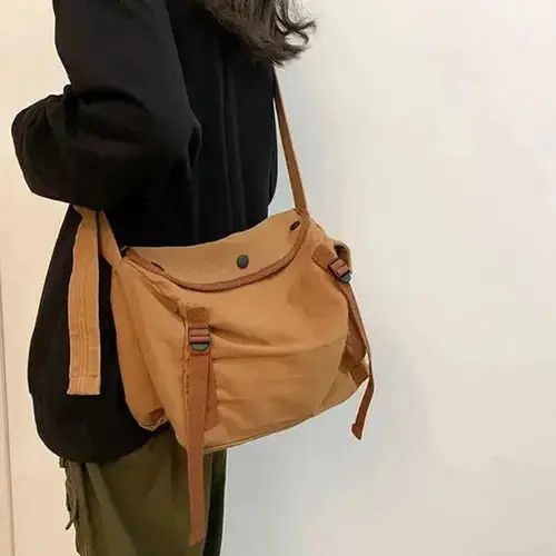 Brown Color Crossbody Bag, Men's