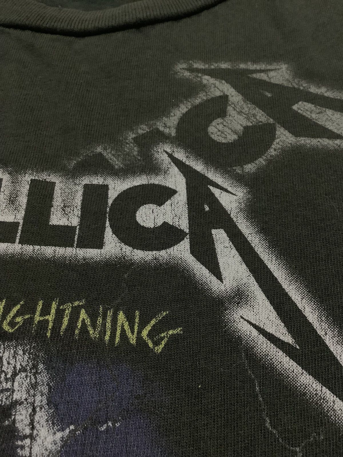 Band Tees × GU × Metallica Metallica Ride the Lightning 1984 Tour Tee Size S / US 4 / IT 40 - 11 Thumbnail