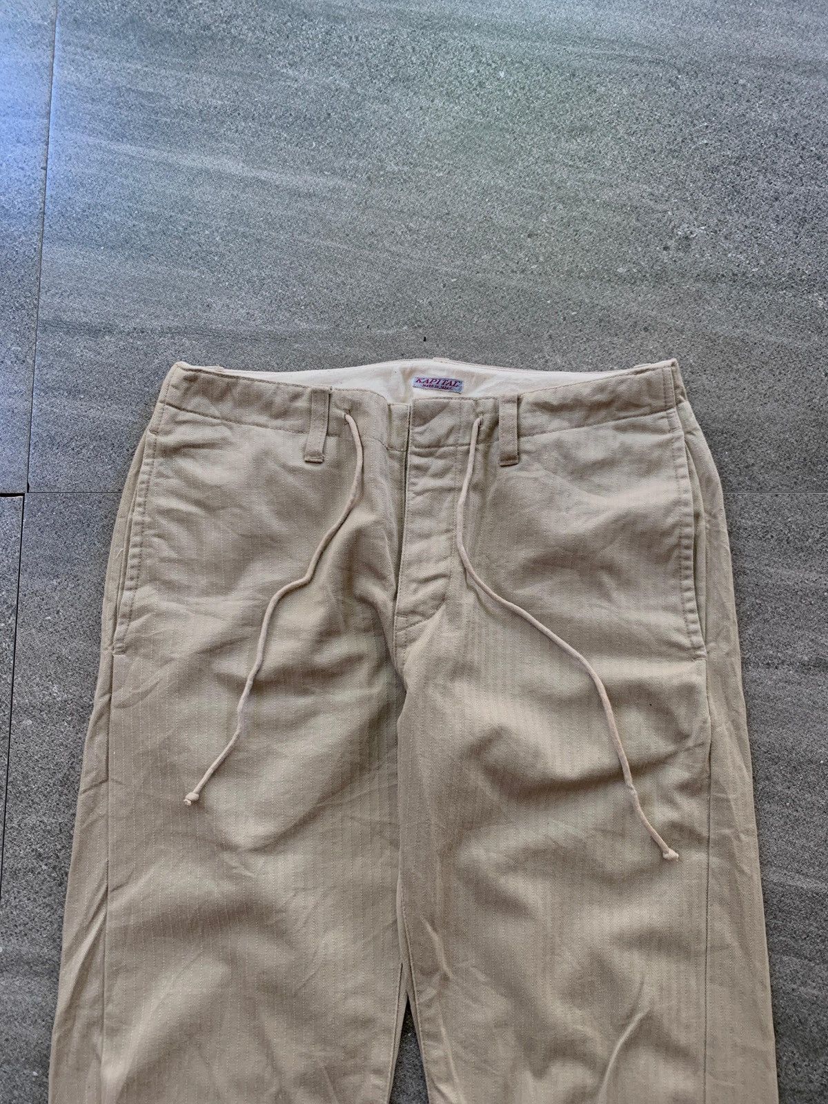 Kapital FREE TAX! Hybrid Herringbone Twill Pants Size US 29 - 3 Thumbnail