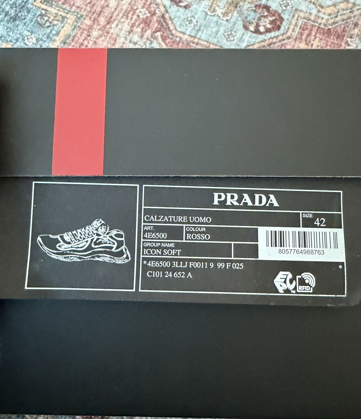 Prada America Cup Soft Rubber Size US 9 / EU 42 - 7 Thumbnail
