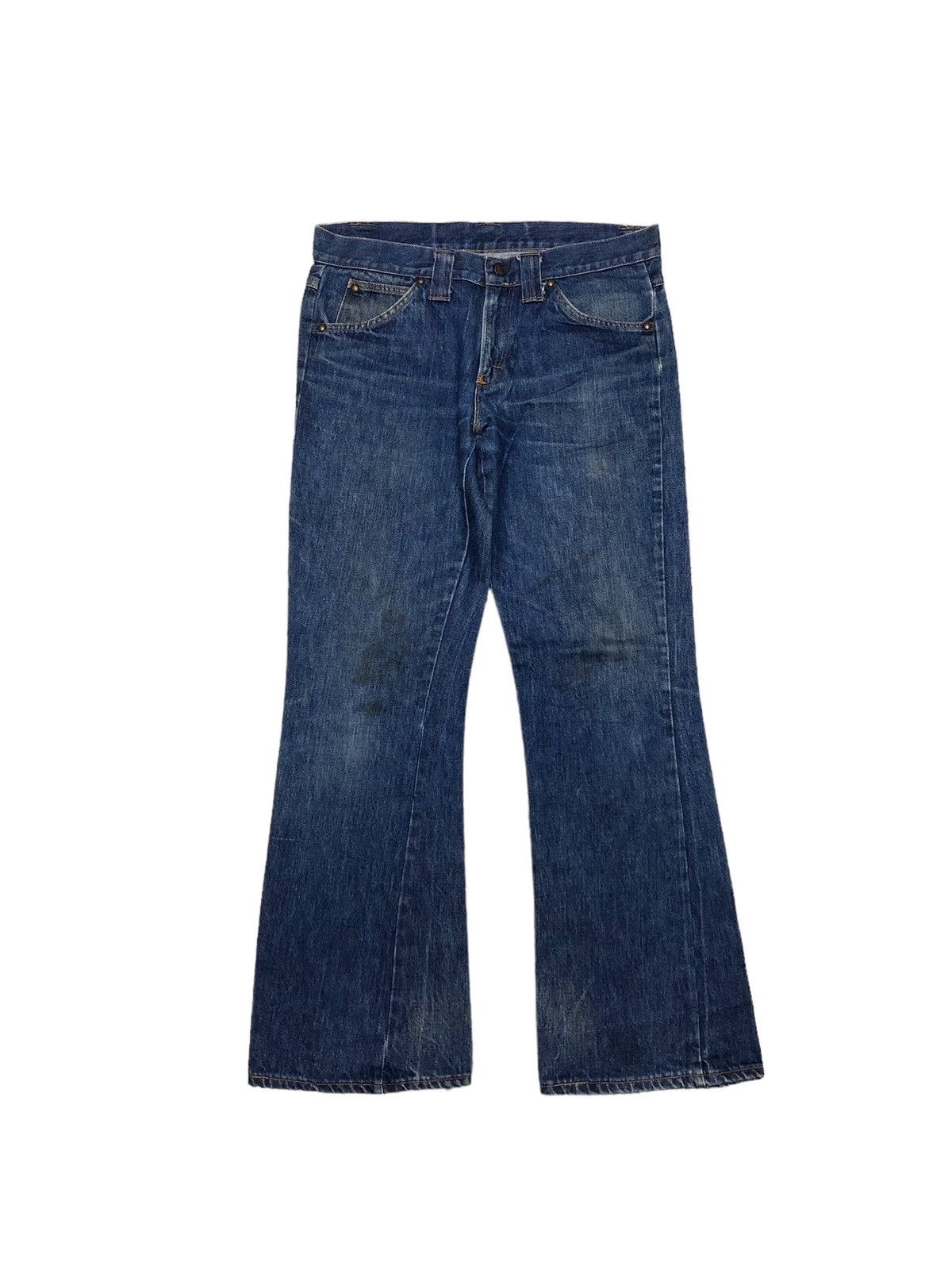Vintage FLARED‼️‼️VINTAGE H.I.S DENIM Size US 32 / EU 48 - 1 Thumbnail