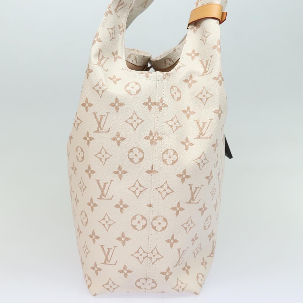 Louis Vuitton LOUIS VUITTON Monogram Dune Atlantis GM Tote Bag White Size ONE SIZE - 3 Thumbnail