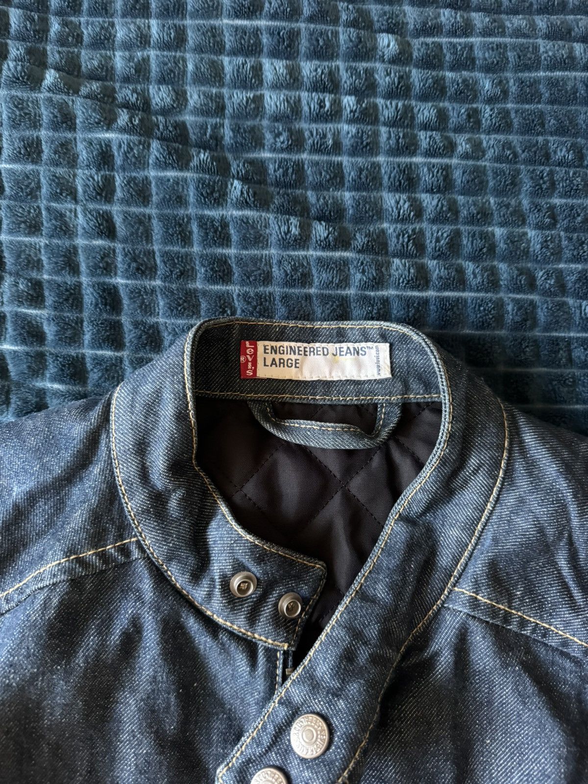 Levi's Vintage Clothing Vintage Levis Engineered Denim Jacket Size US M / EU 48-50 / 2 - 3 Thumbnail