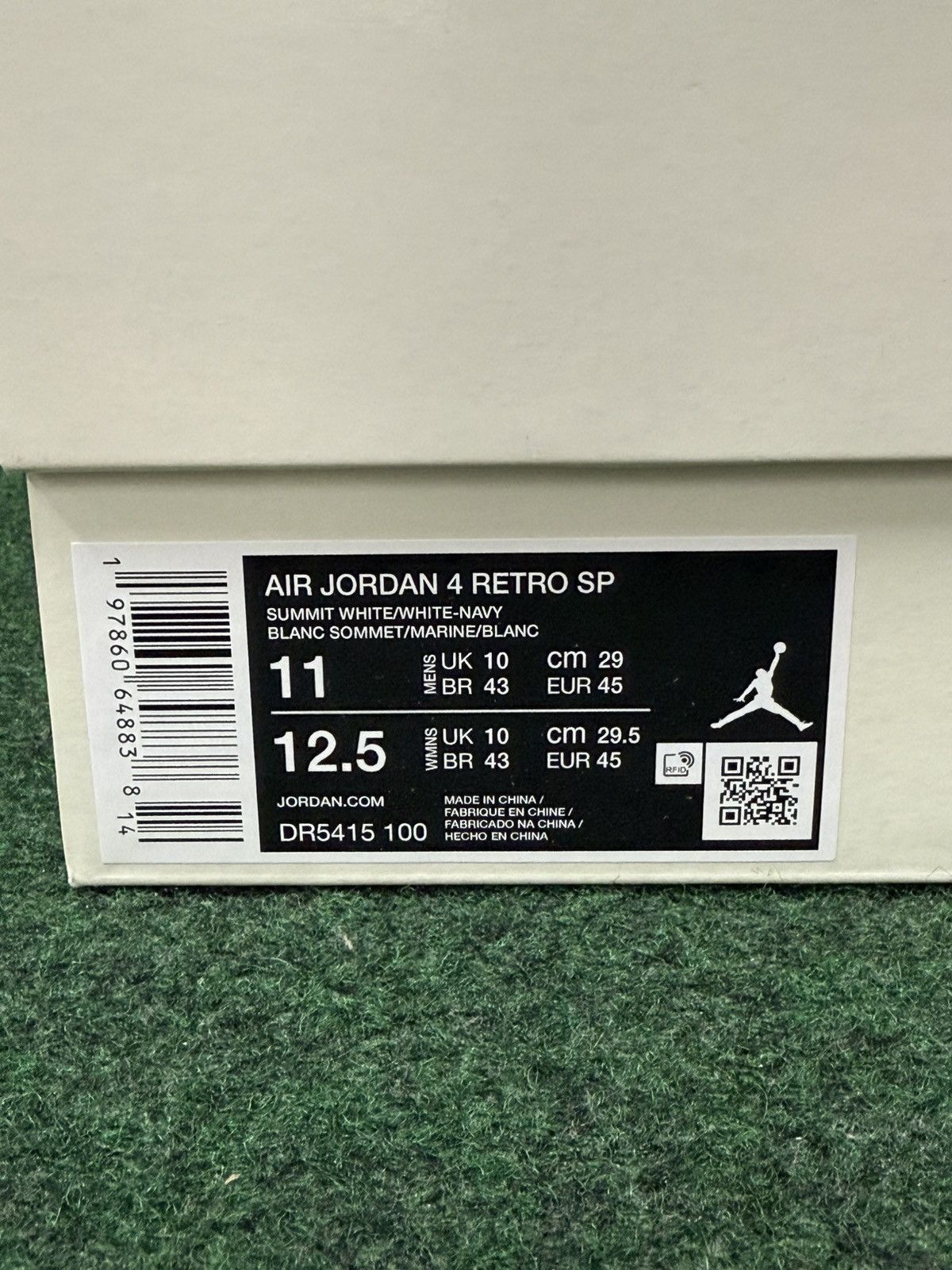 Jordan Brand Air Jordan 4 Retro SB Navy DR5415-100 Size US 11 / EU 44 - 3 Thumbnail