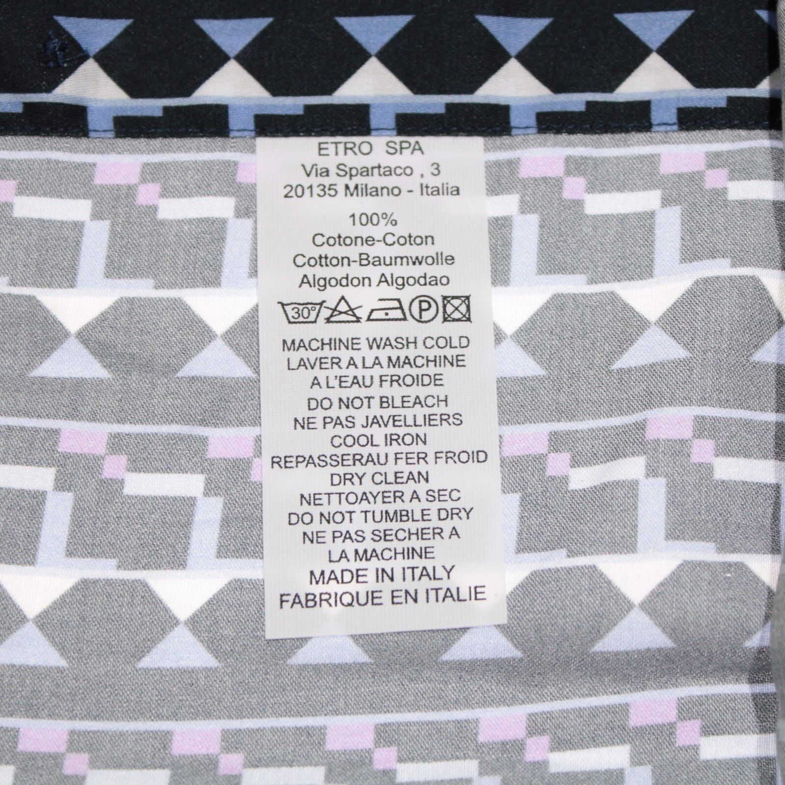 Etro ETRO New with tags Shirt Size L US In Blue Size US L / EU 52-54 / 3 - 9 Thumbnail