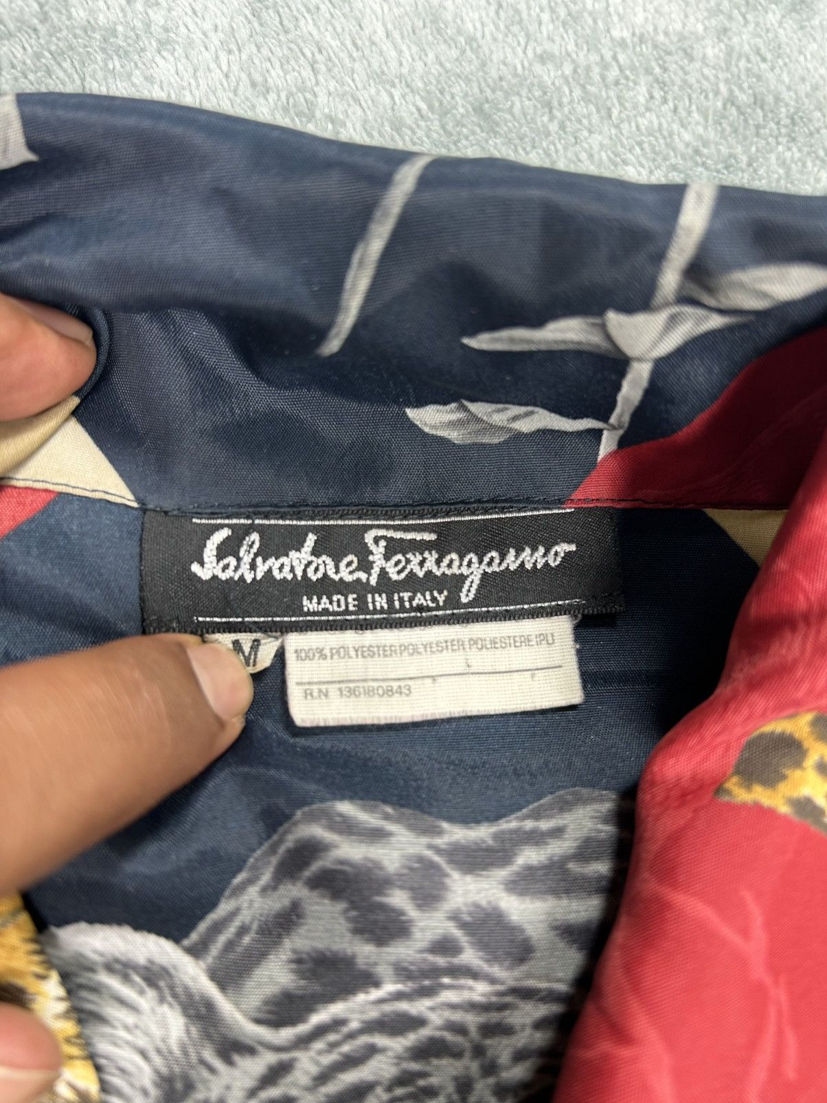 Salvatore Ferragamo Vintage 90’s Salvatore Ferragamo Leopard Print Jacket. J0125 Size US M / EU 48-50 / 2 - 8 Thumbnail